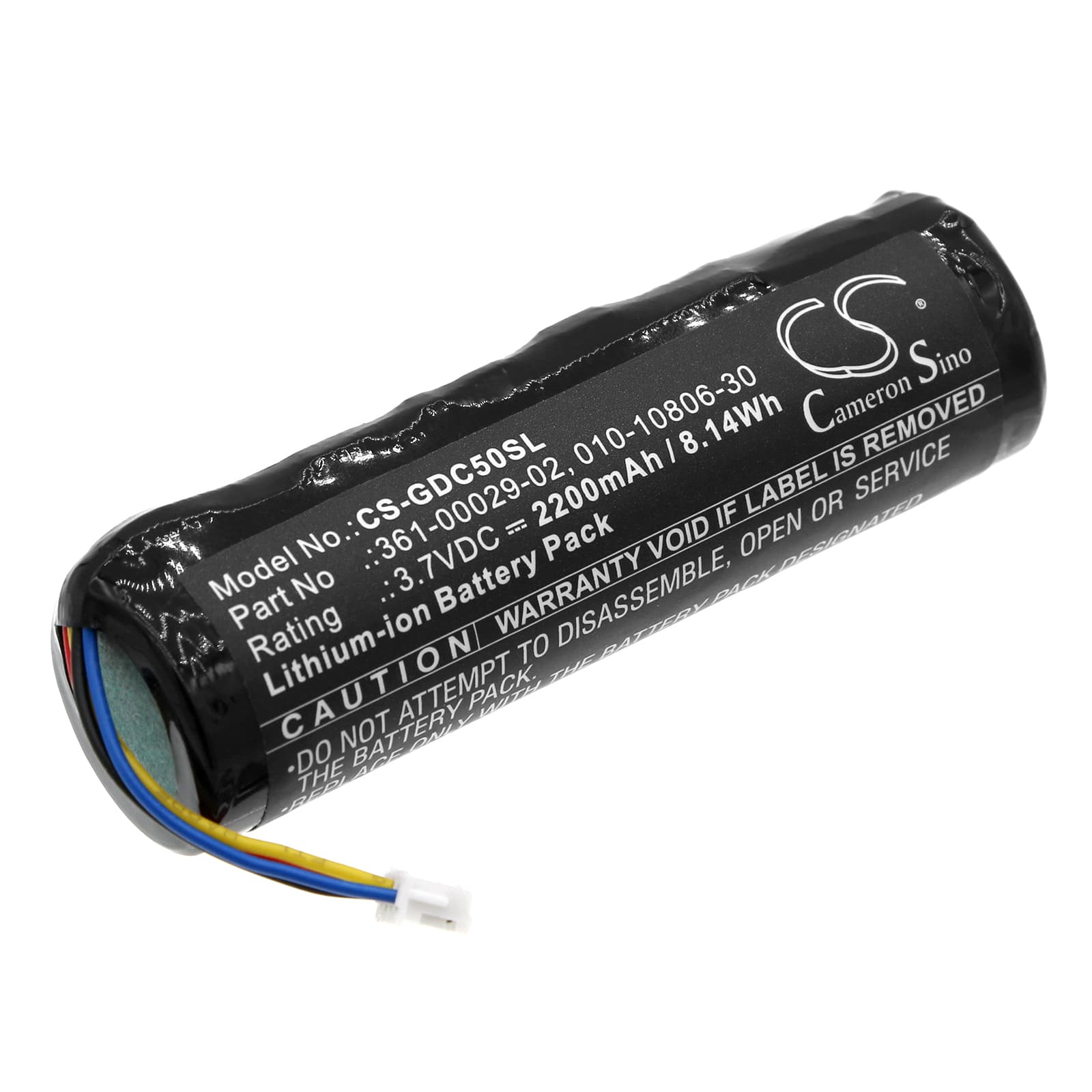 Replacement Battery for Garmin DC50 - CS-GDC50SL-1.jpg