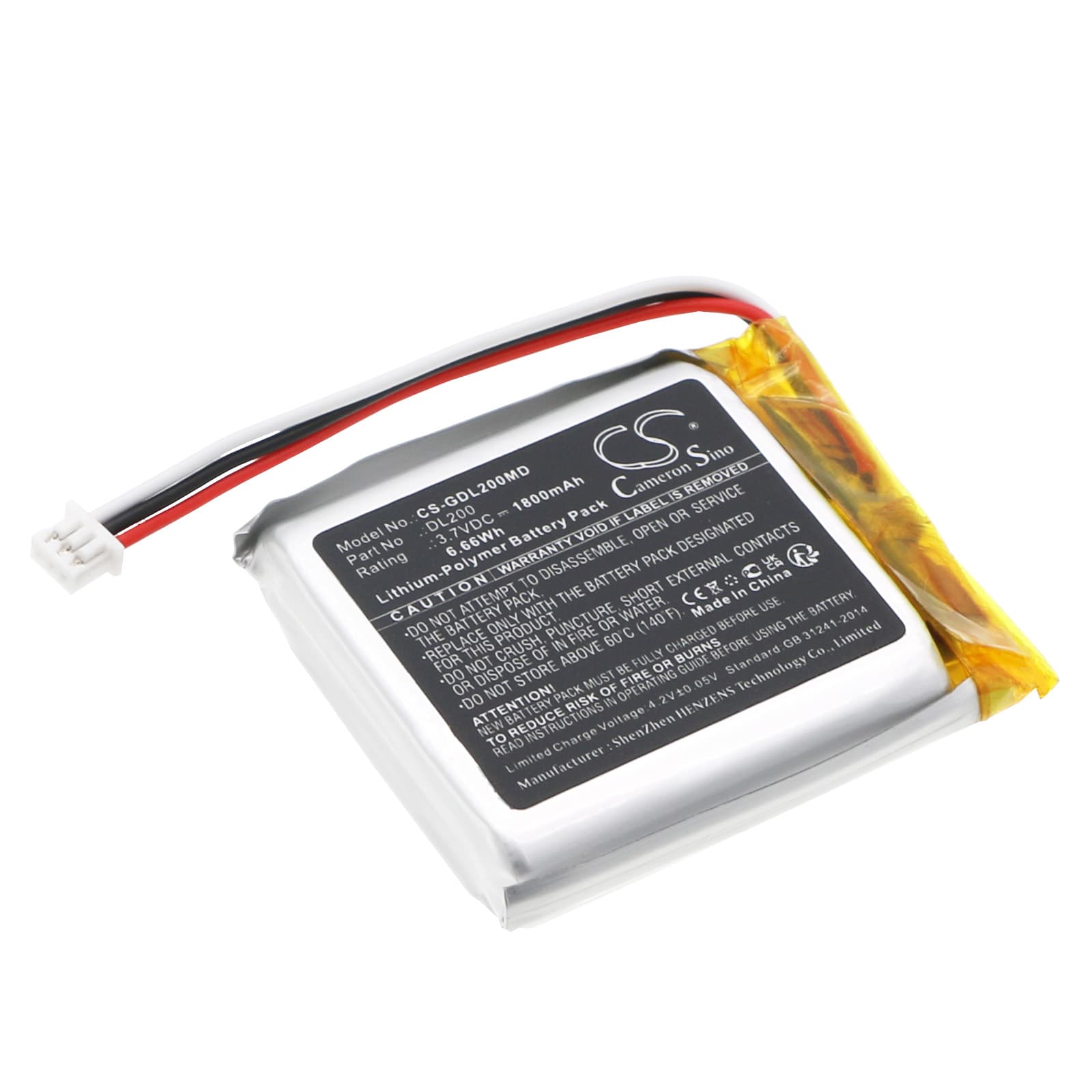 Replacement Battery for 3GEN DL2