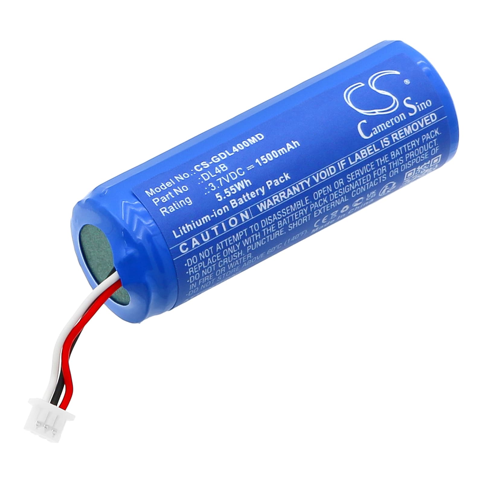 Replacement Battery for 3GEN DermLite 4