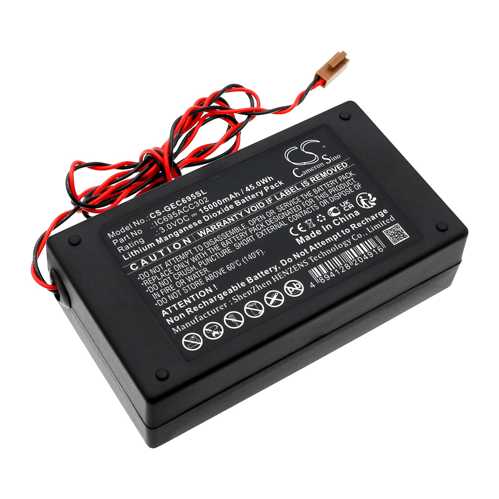 Replacement Battery for GE Fanuc CPUs 311 - CS-GEC695SL-1.jpg
