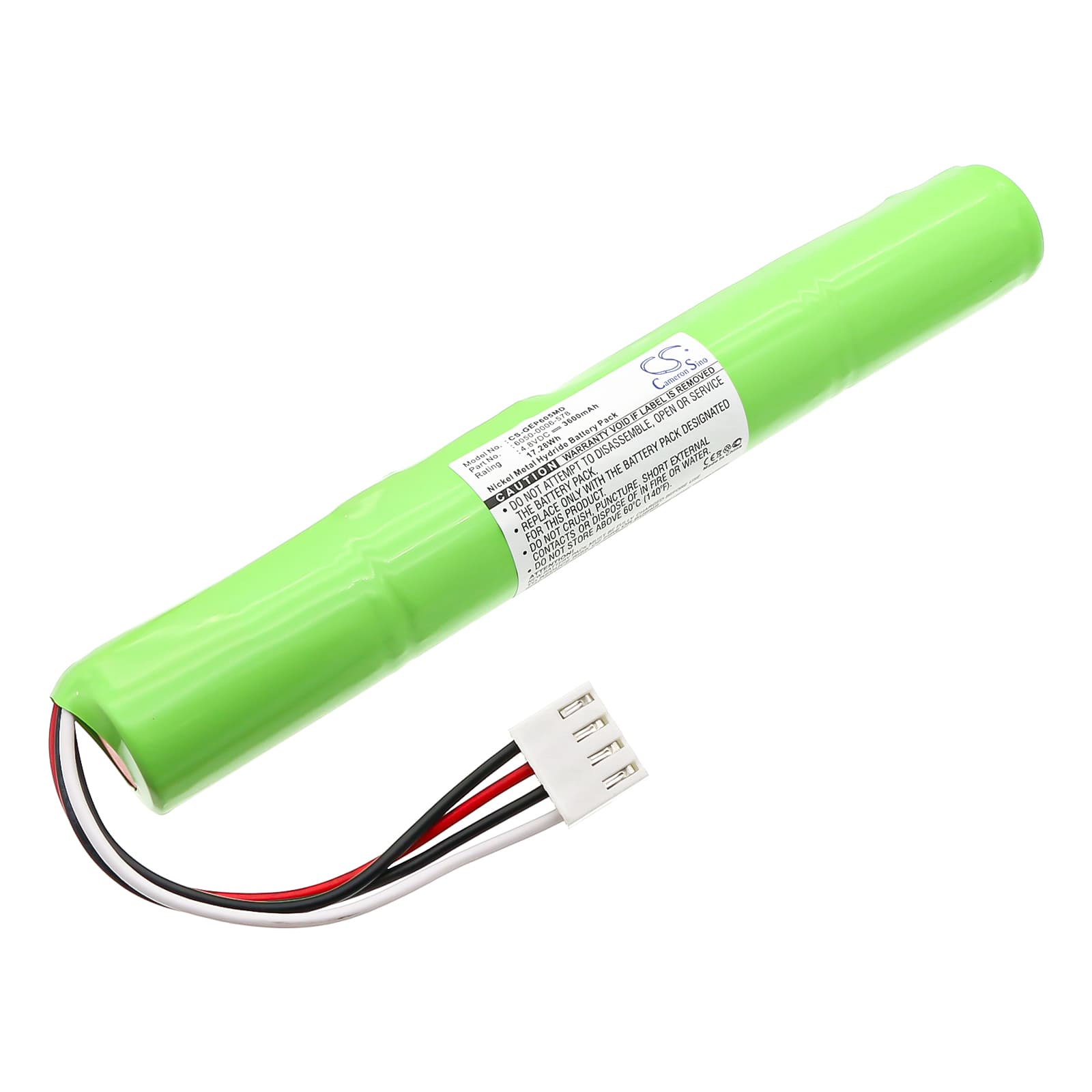 Replacement Battery for GE TruSat Pulse Oximeter - CS-GEP605MD-1.jpg