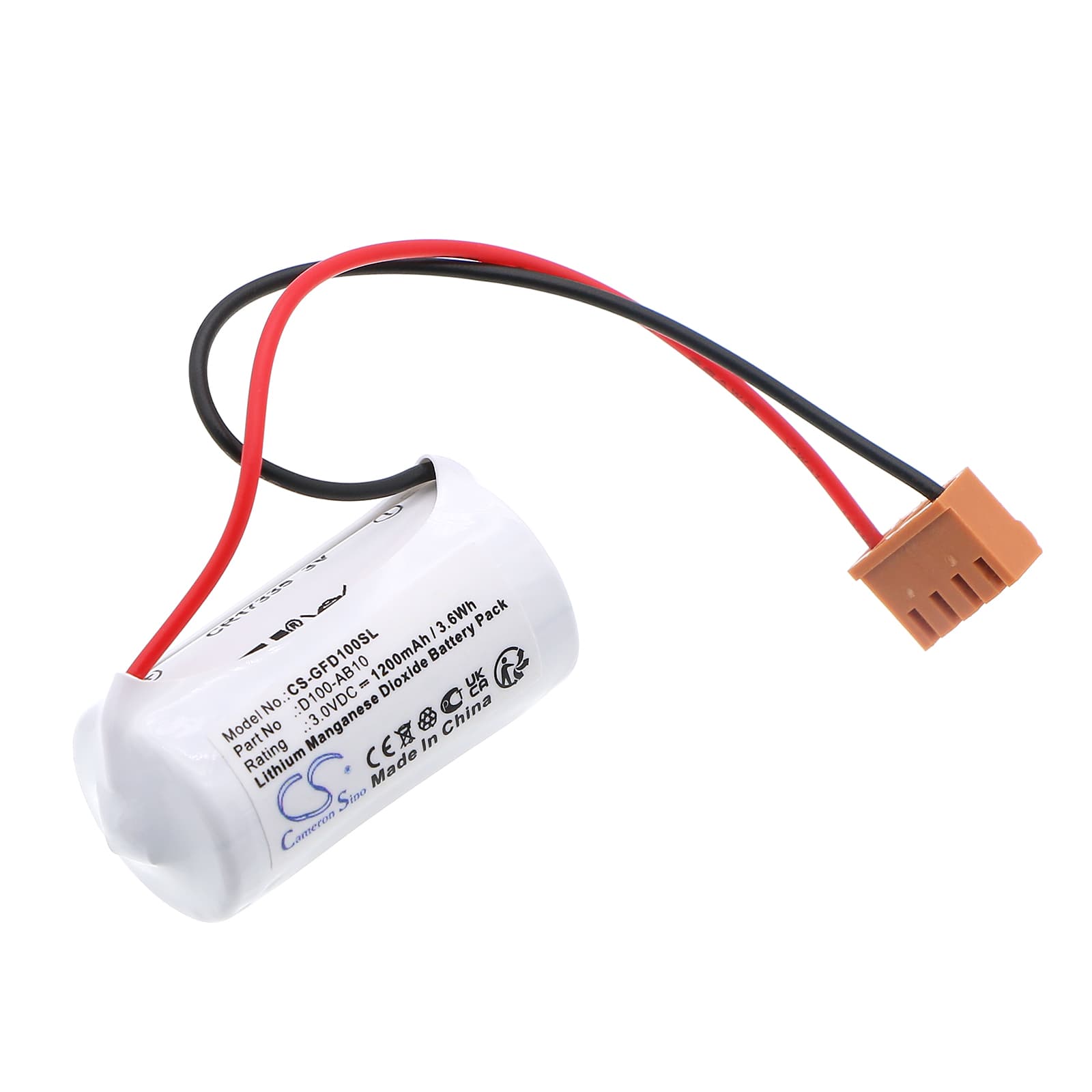 Replacement Battery for GE Fanuc D100 - CS-GFD100SL-1.jpg