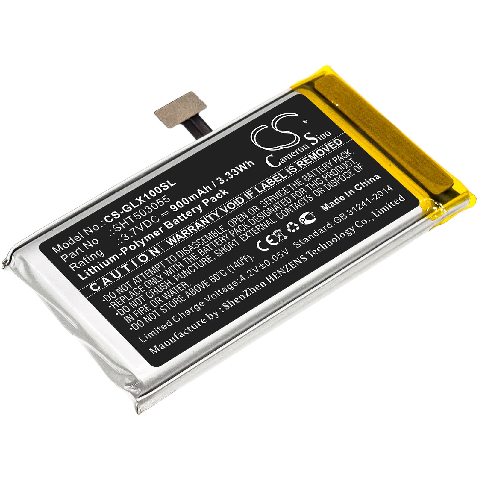 Replacement Battery for Golf Buddy VTX - CS-GLX100SL-1.jpg