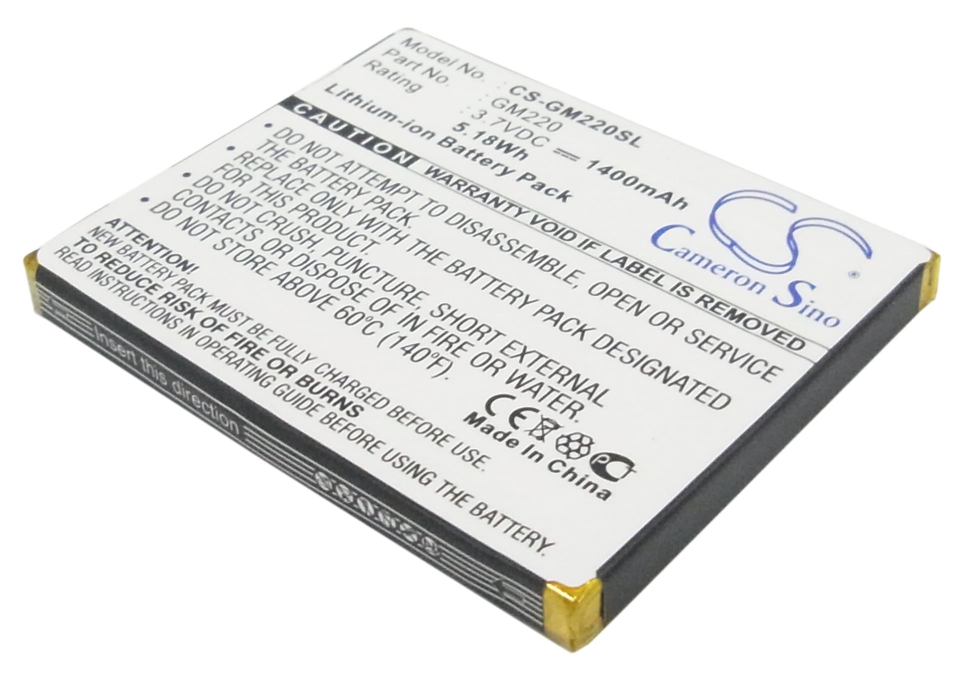 Replacement Battery for Archos Gmini 220 - CS-GM220SL-1.jpg