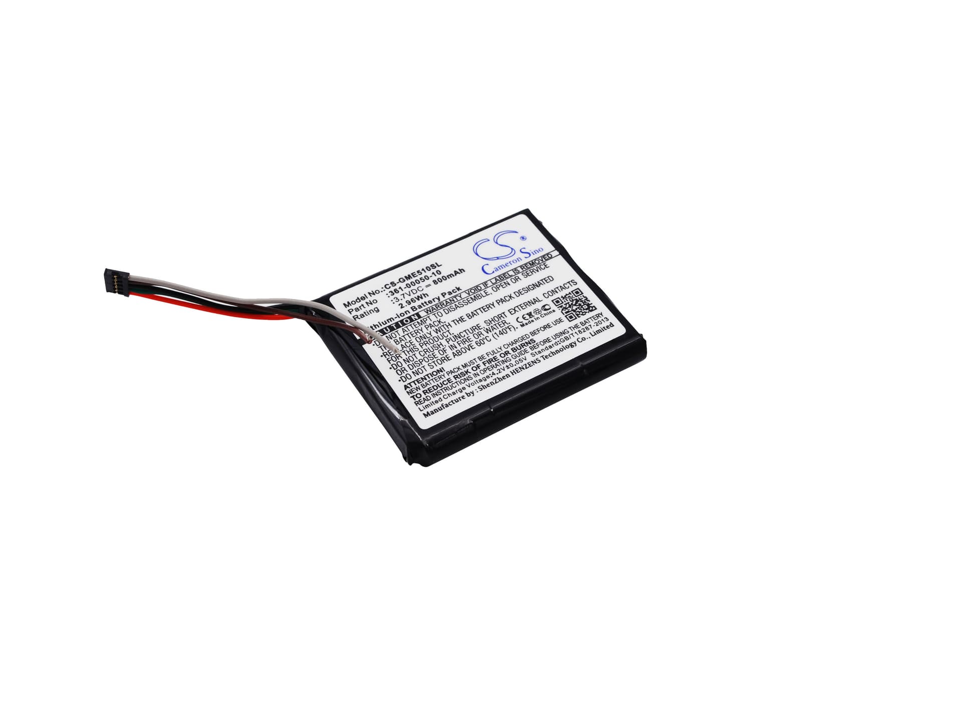 Replacement Battery for Garmin Edge 510 - CS-GME510SL-1.jpg