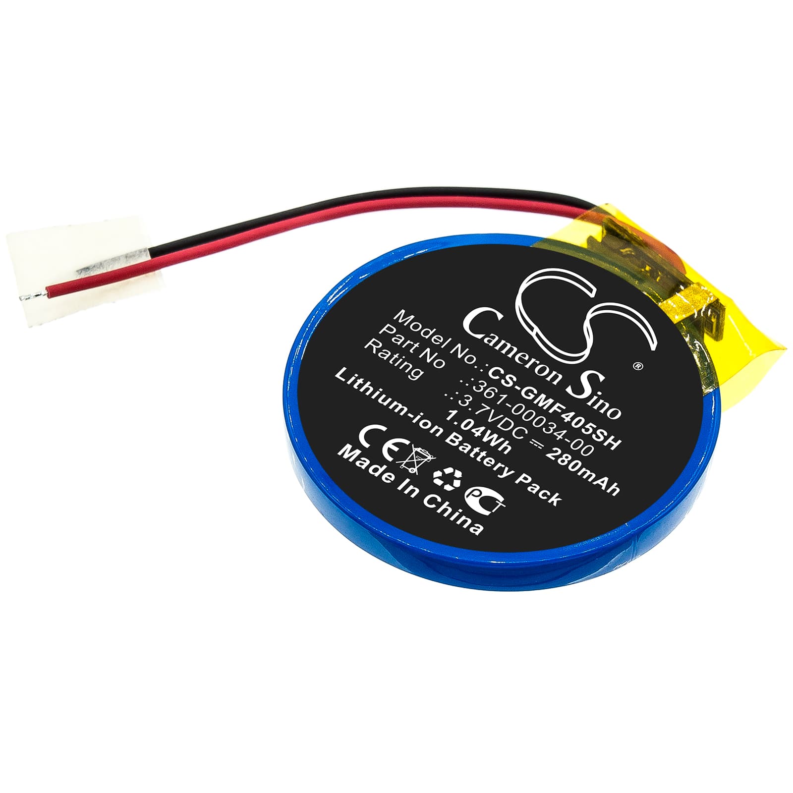 Replacement Battery for Garmin Forerunner 405 - CS-GMF405SH-1.jpg