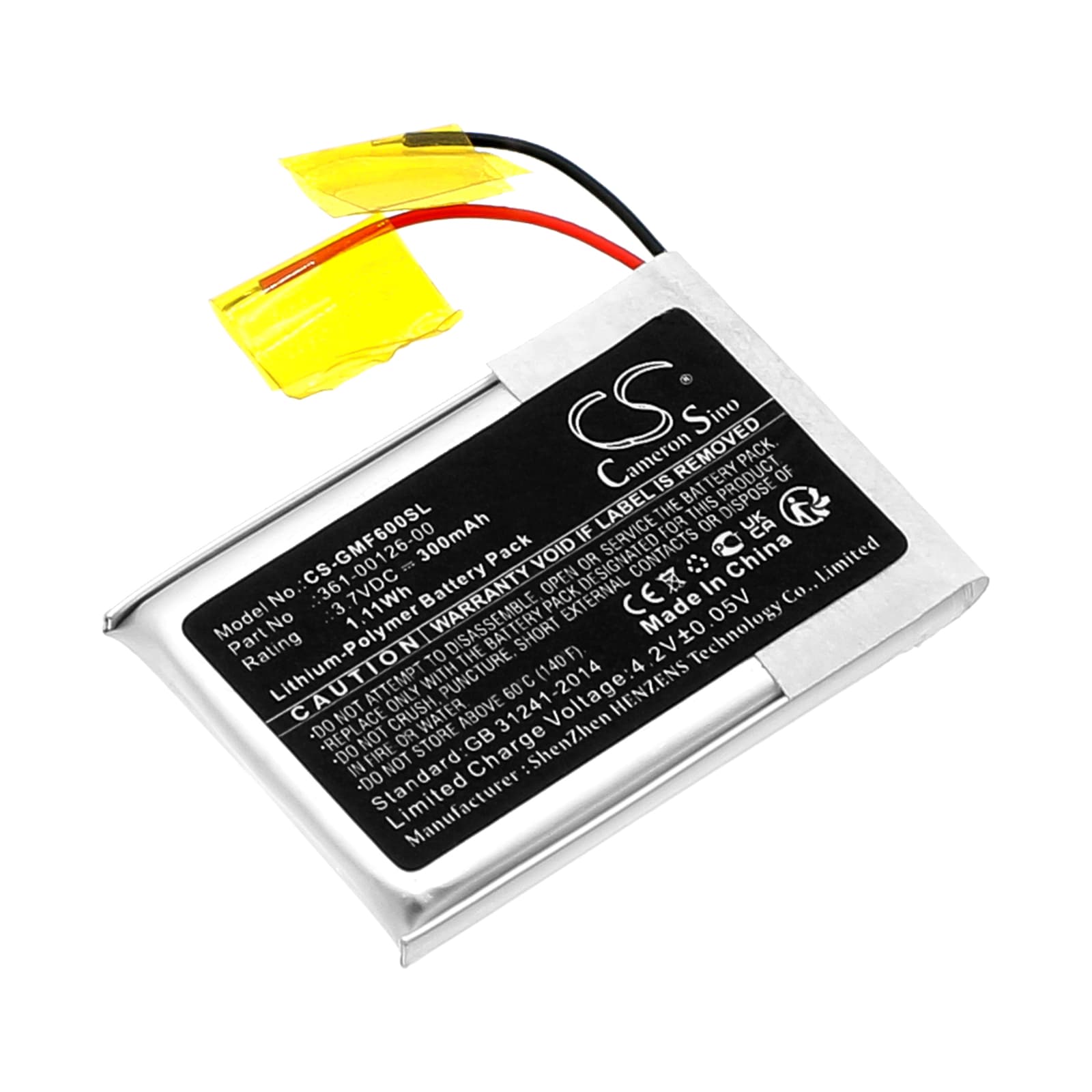 Replacement Battery for Garmin Tactix Delta Solar - CS-GMF600SL-1.jpg