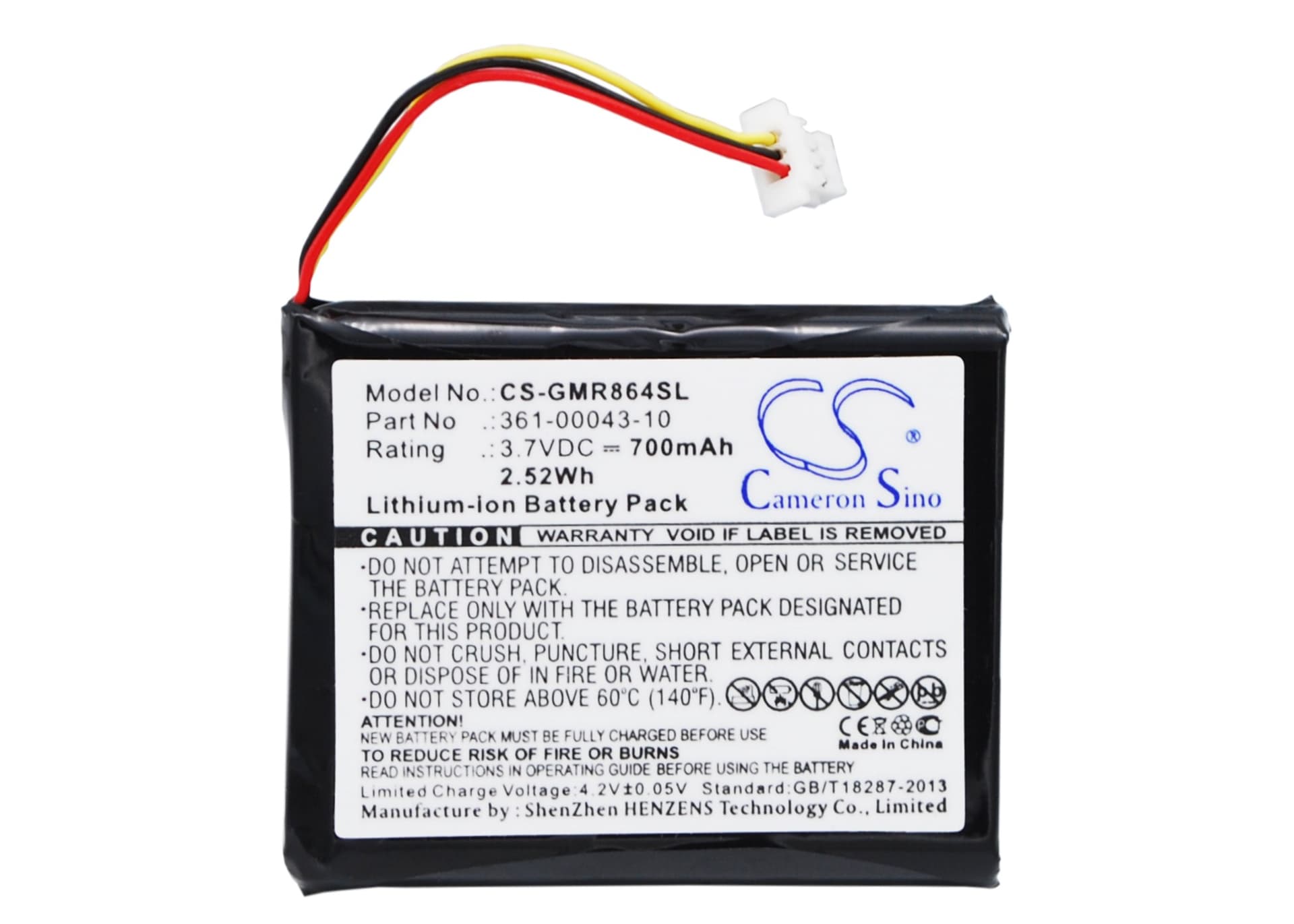 Replacement Battery for Garmin Delta - CS-GMR864SL-1.jpg