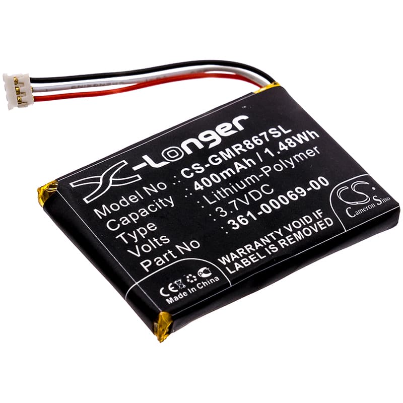 Replacement Battery for Garmin Barklimiter Deluxe
