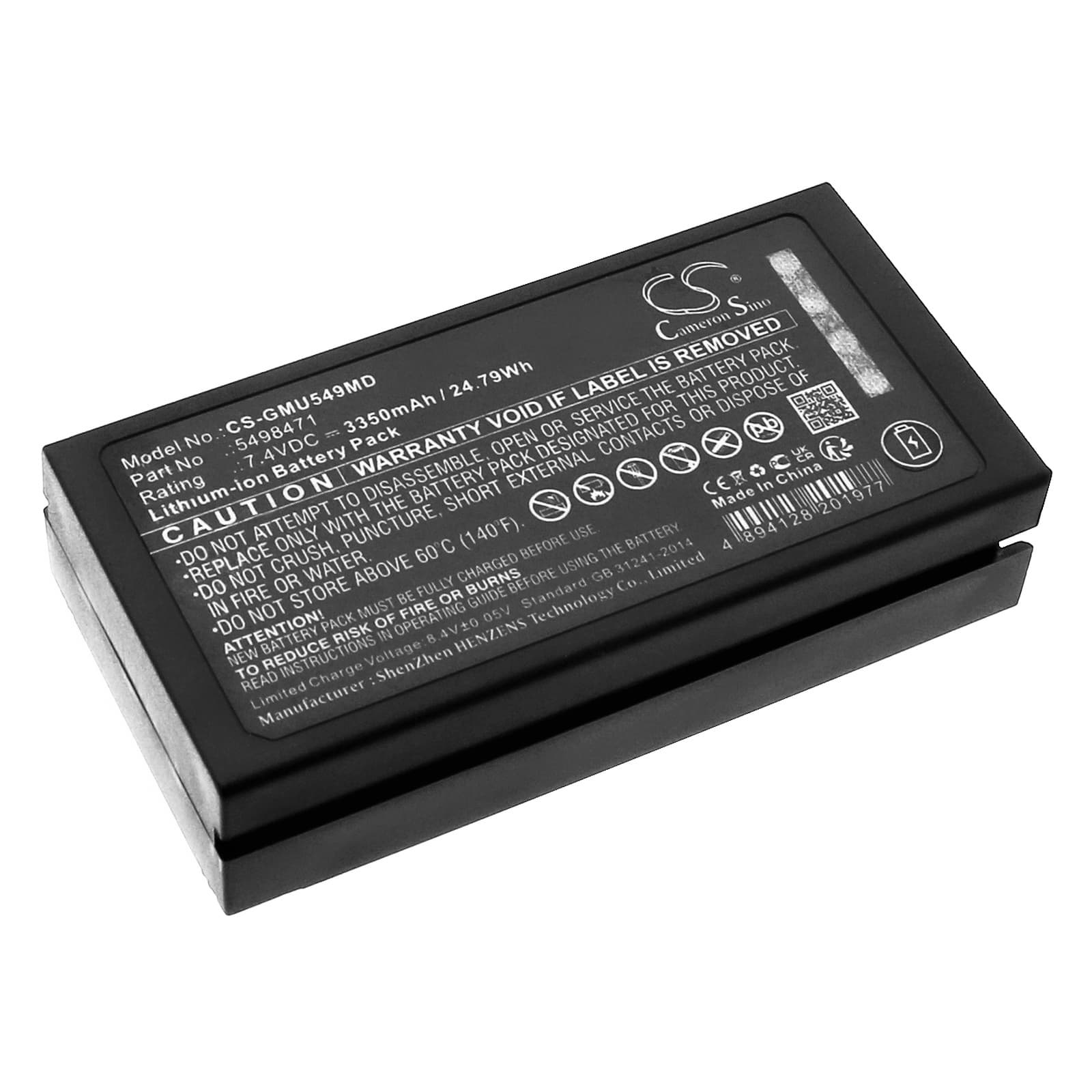 Replacement Battery for GE Portable Ultrasound Machine - CS-GMU549MD-1.jpg
