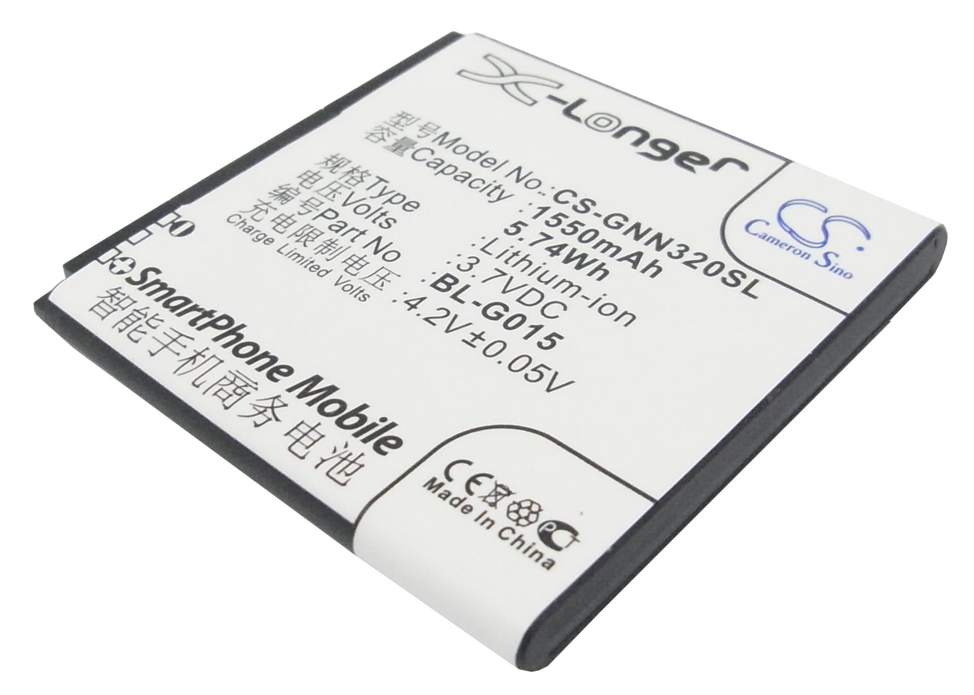 Replacement Battery for GIONEE GN320 - CS-GNN320SL-1.jpg