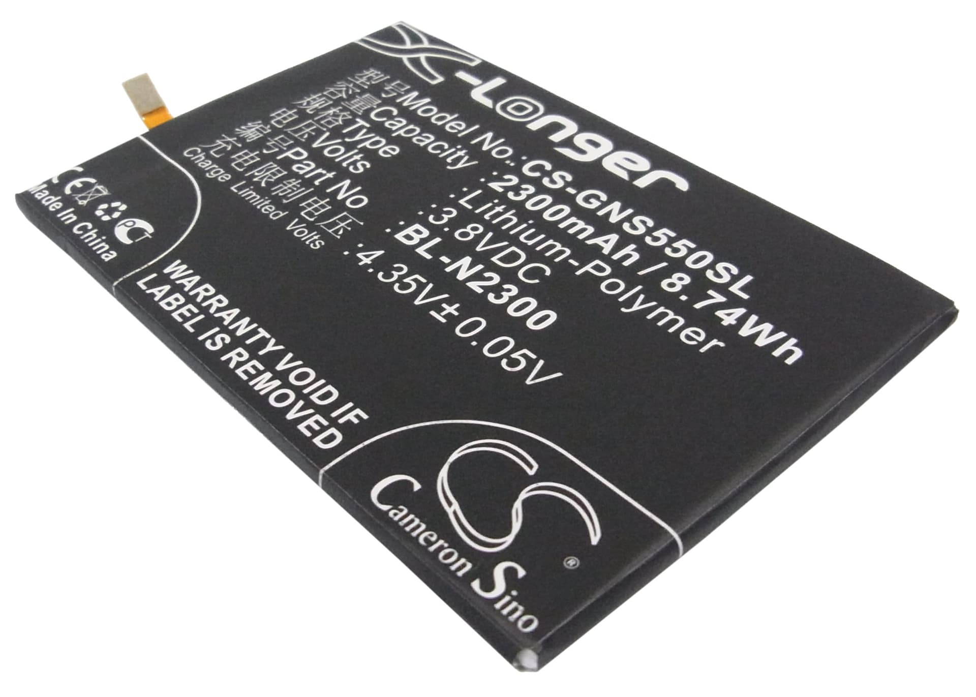 Replacement Battery for BLU Vivo 4 IV - CS-GNS550SL-1.jpg