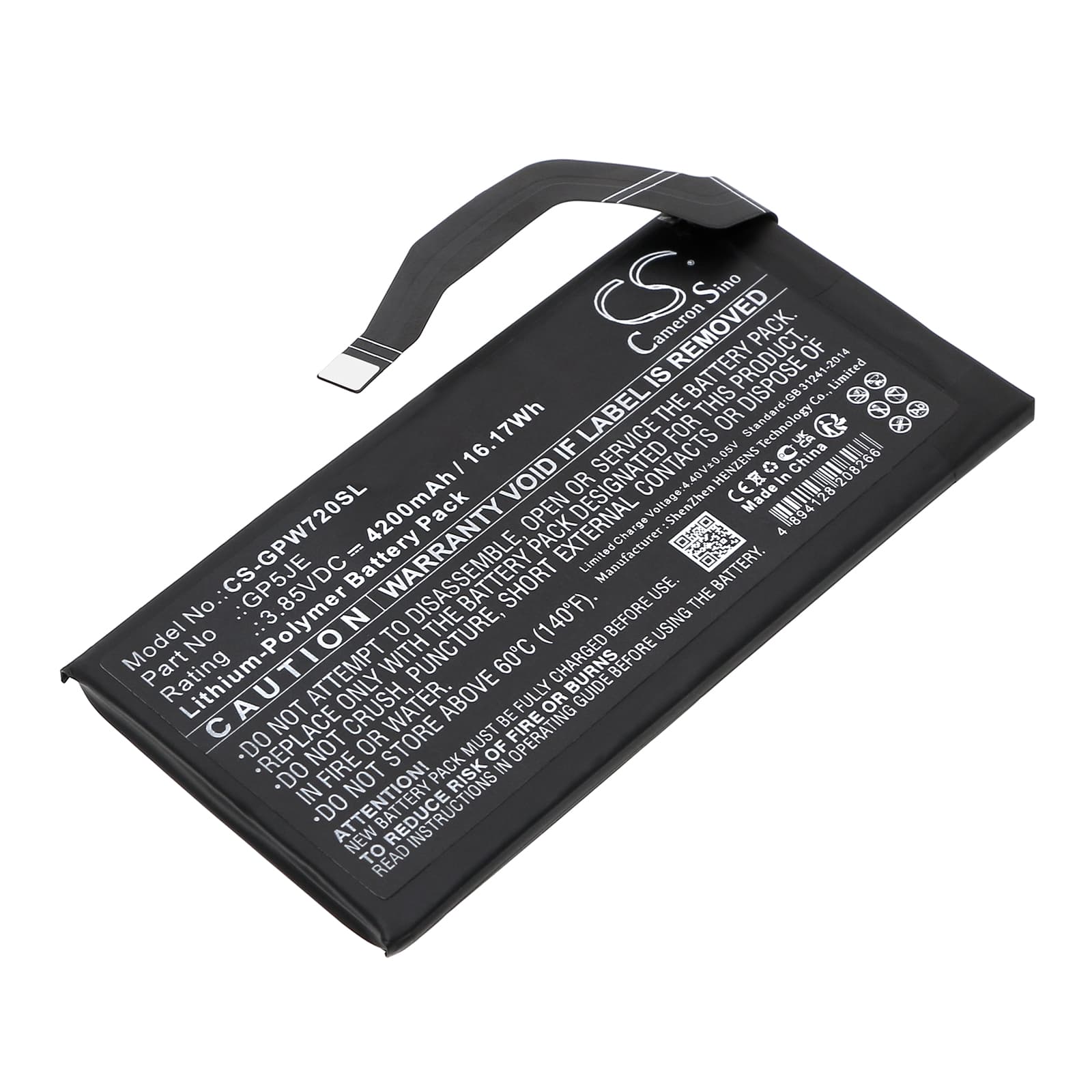 Replacement Battery for Google Pixel 7A - CS-GPW720SL-1.jpg