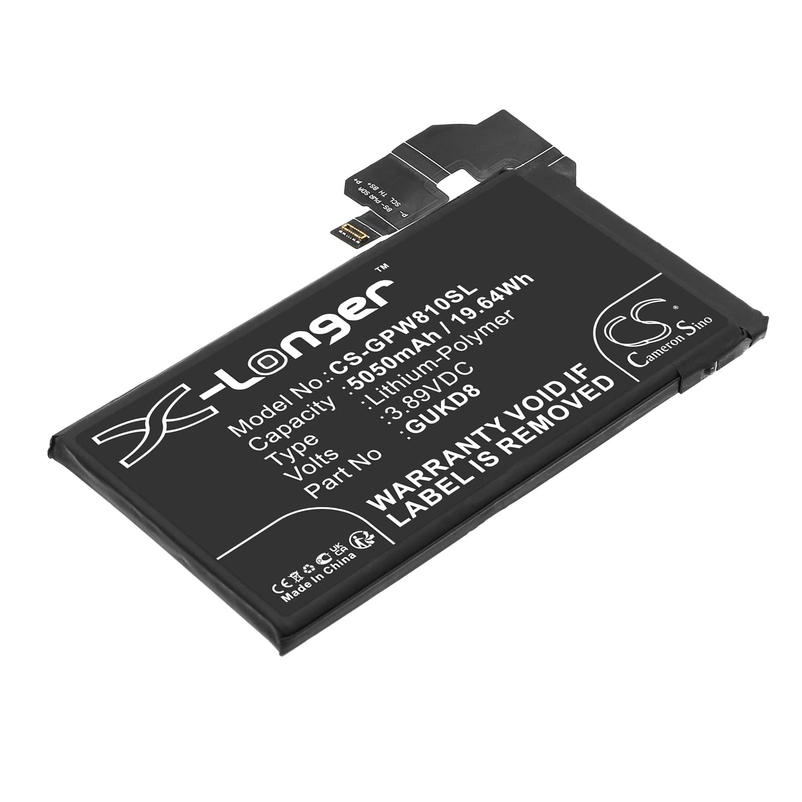 Replacement Battery for Google Pixel 8 Pro 5G - CS-GPW810SL-1.jpg