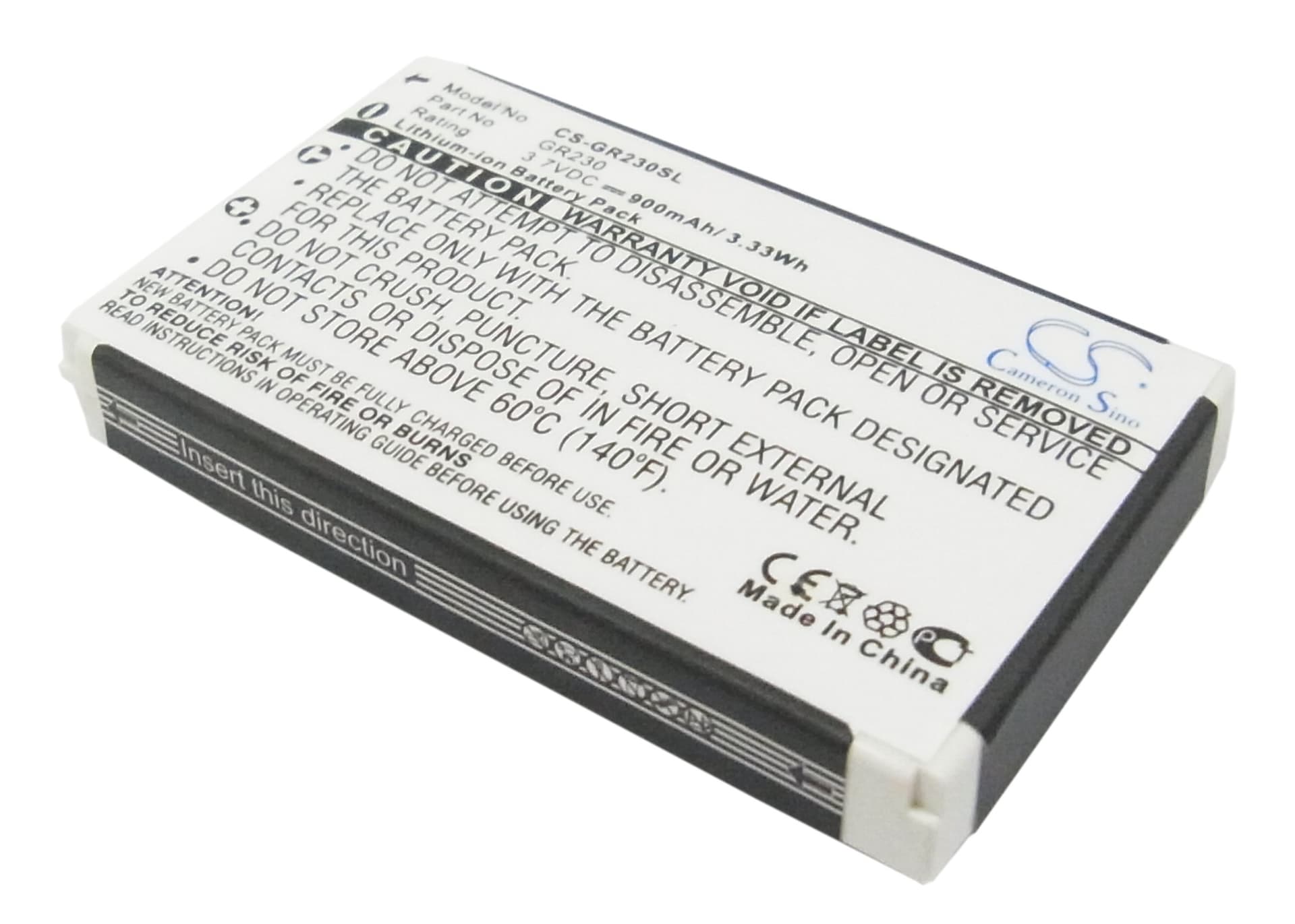 Replacement Battery for Socketmobile Communications Bluetooth GPS Receiver - CS-GR230SL-1.jpg