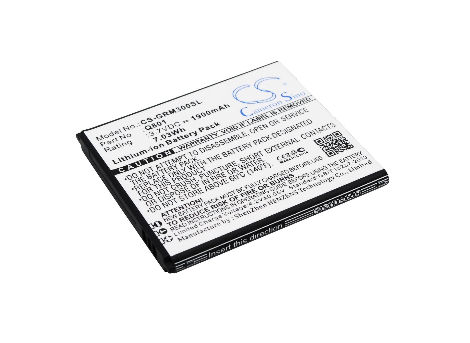 Replacement Battery for Green Orange GO M3 - CS-GRM300SL-1.jpg