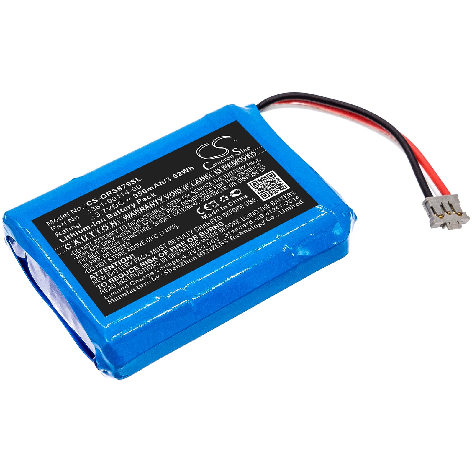 Replacement Battery for Garmin inReach Mini - CS-GRS879SL-1.jpg