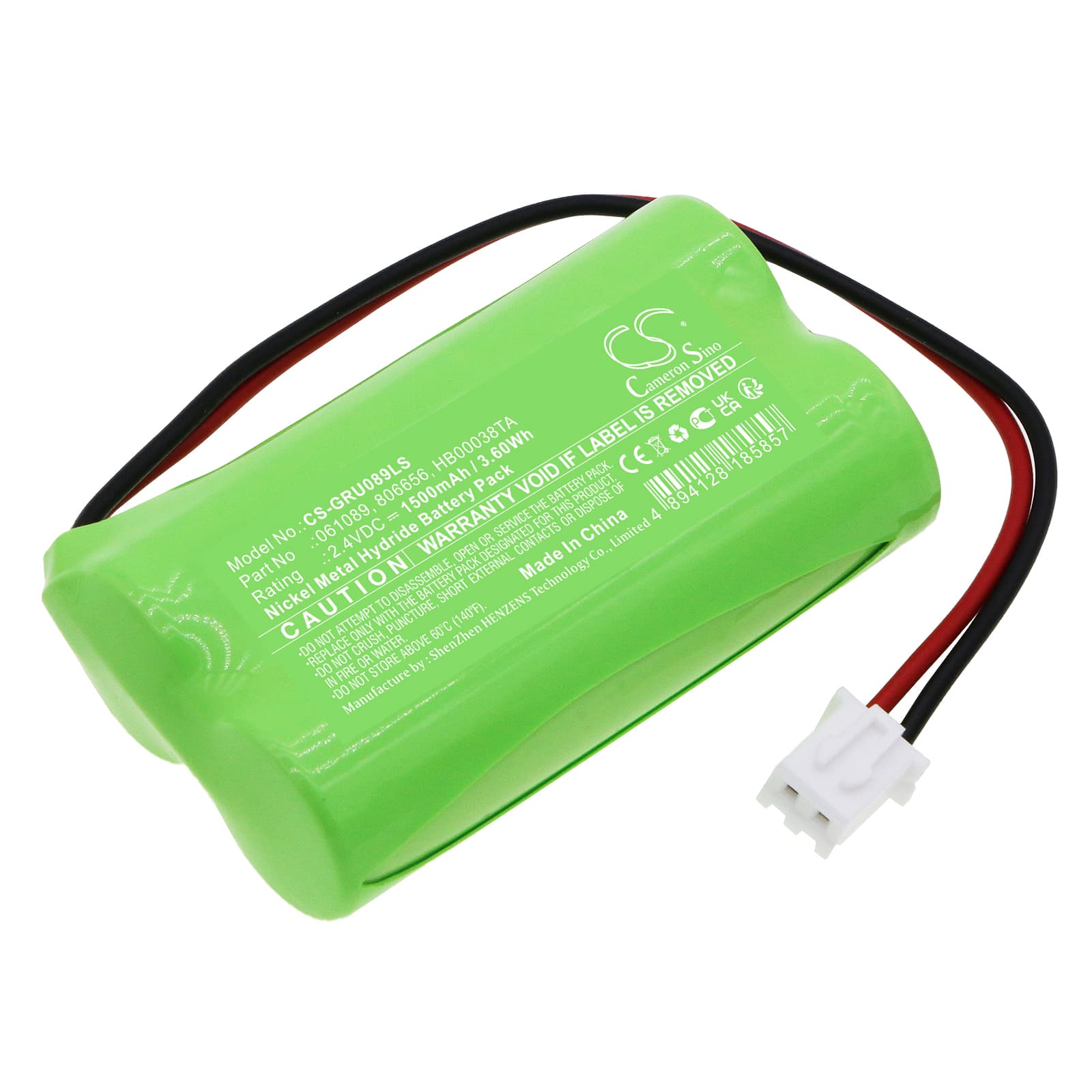 Replacement Battery for Legrand BAEH ECO2 - CS-GRU089LS-1.jpg