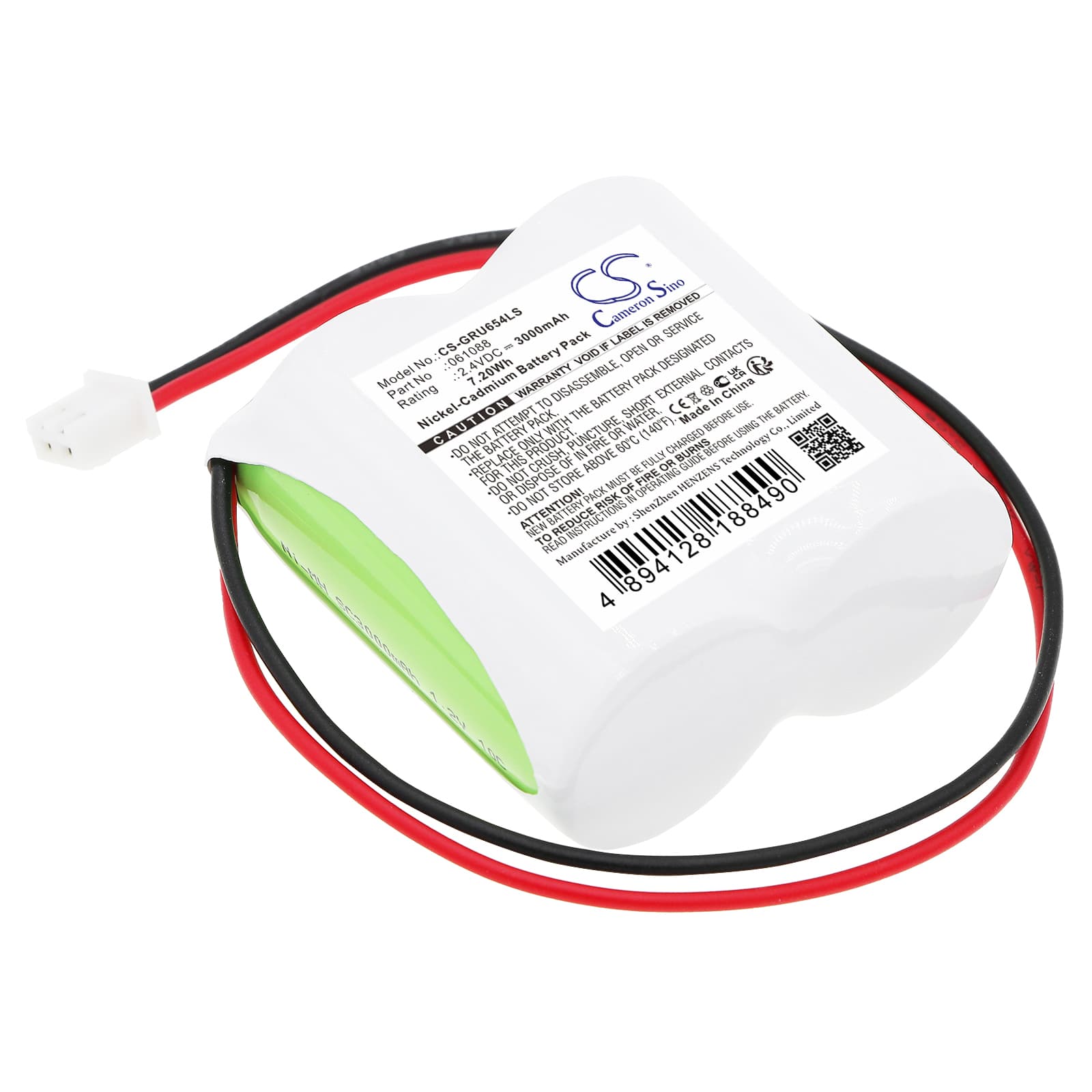 Replacement Battery for Legrand 062632 - CS-GRU654LS-1.jpg
