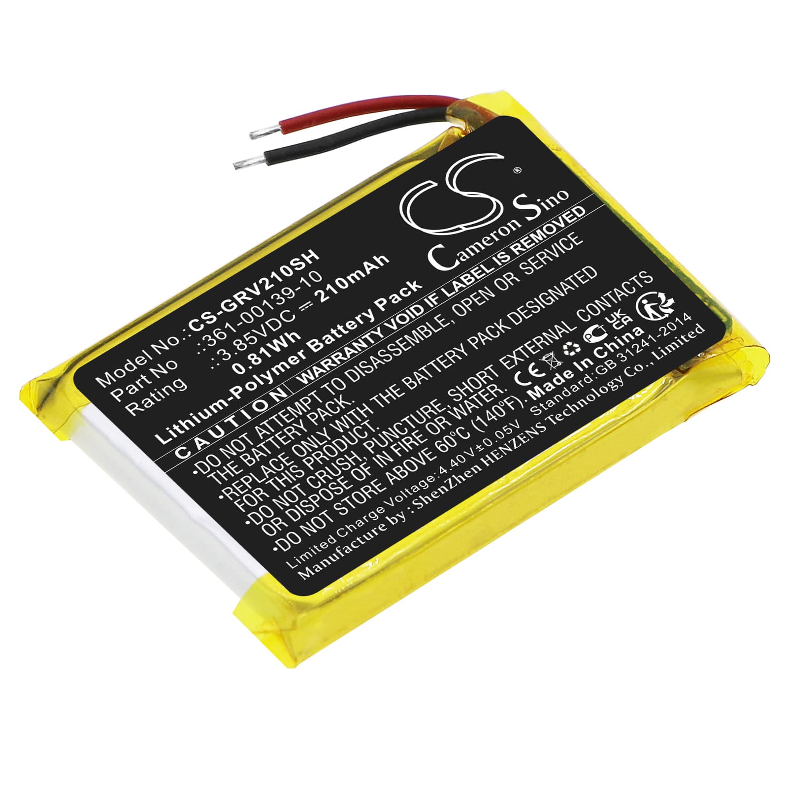Replacement Battery for Garmin FENIX 7S - CS-GRV210SH-1.jpg