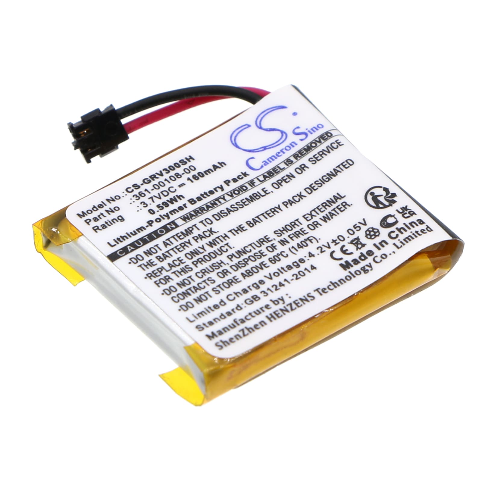 Replacement Battery for Garmin Vivoactive 3 - CS-GRV300SH-1.jpg