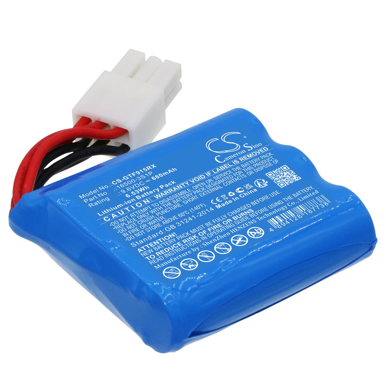 Replacement Battery for GPToys Foxx 9115 - CS-GTF915RX-1.jpg