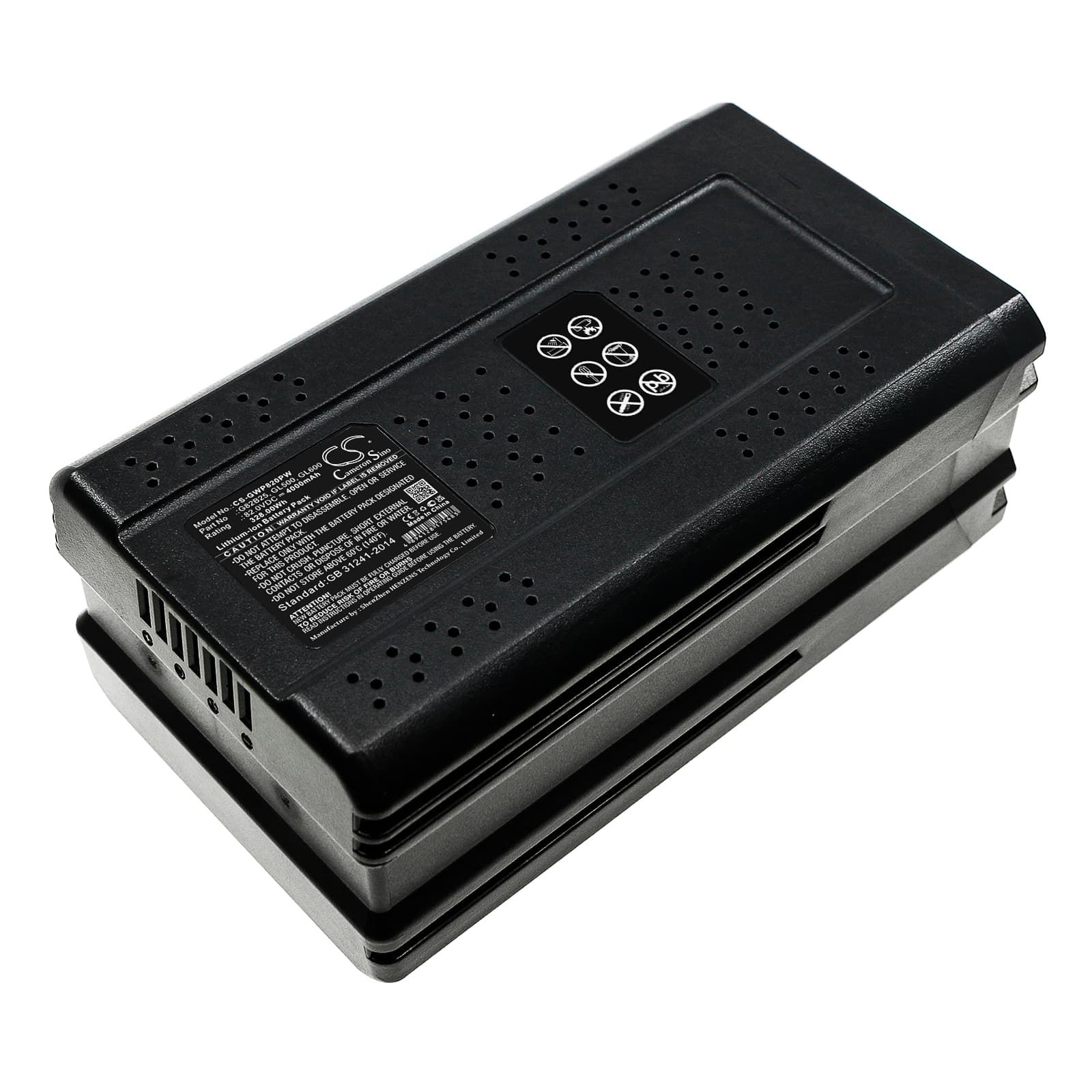 Replacement Battery for GreenWorks GC82LM46 - CS-GWP820PW-1.jpg