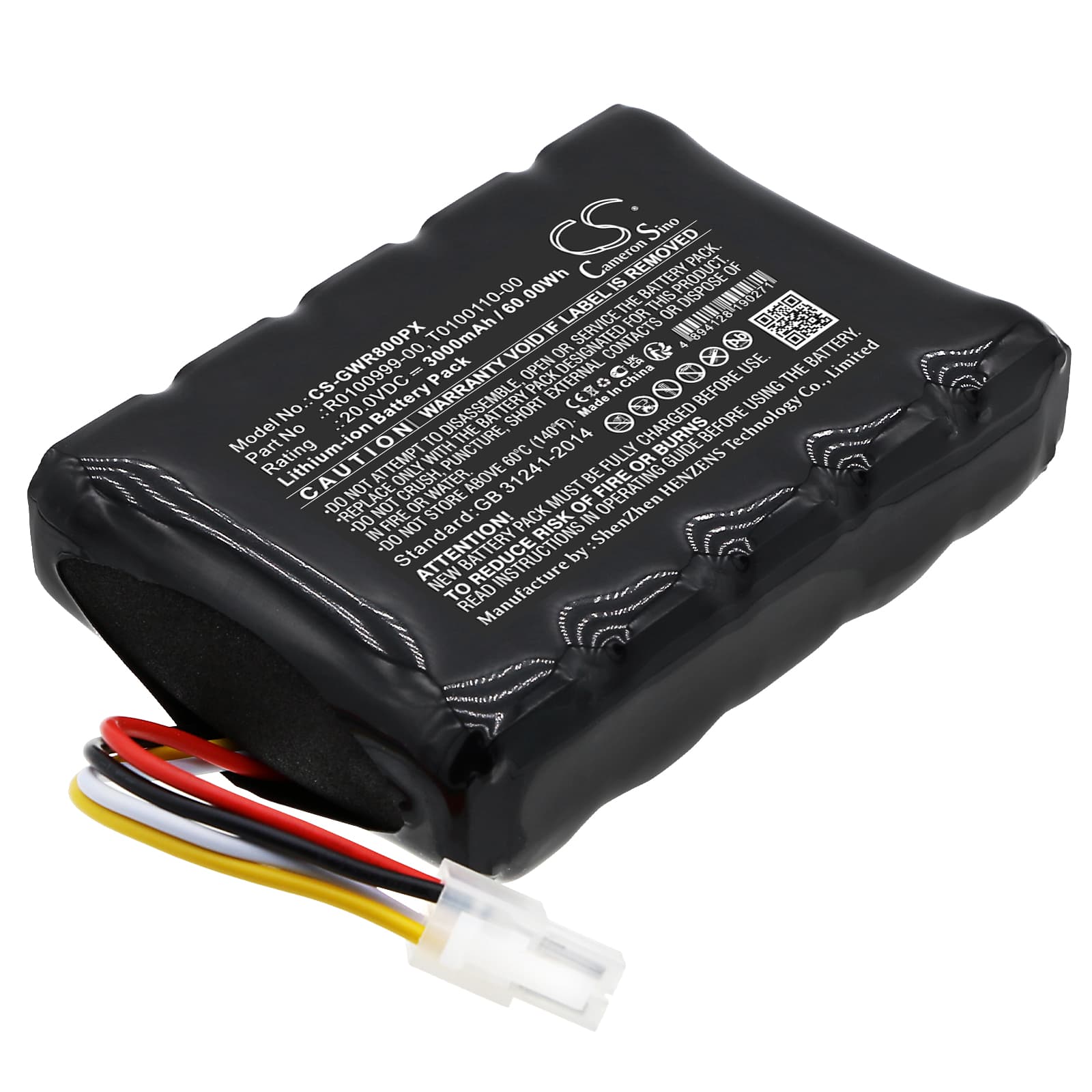 Replacement Battery for GreenWorks Optimow 4 - CS-GWR800PX-1.jpg