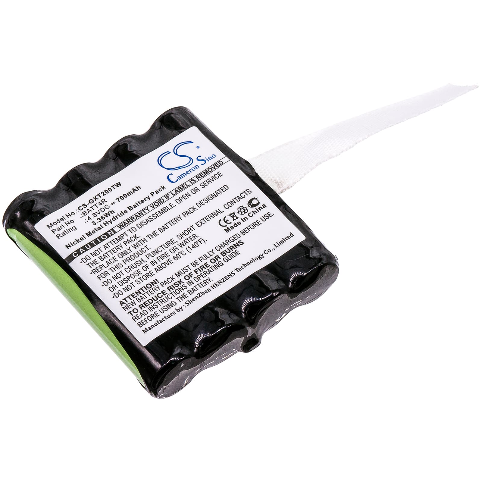 Replacement Battery for Motorola XTR446 - CS-GXT200TW-1.jpg