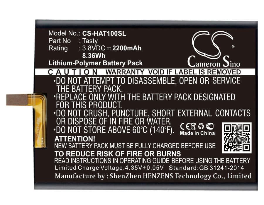 Replacement Battery for Highscreen Tasty - CS-HAT100SL-1.jpg