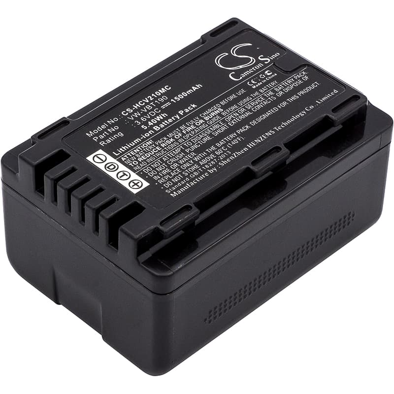 Replacement Battery for Panasonic HC-V520M - CS-HCV210MC-1.jpg