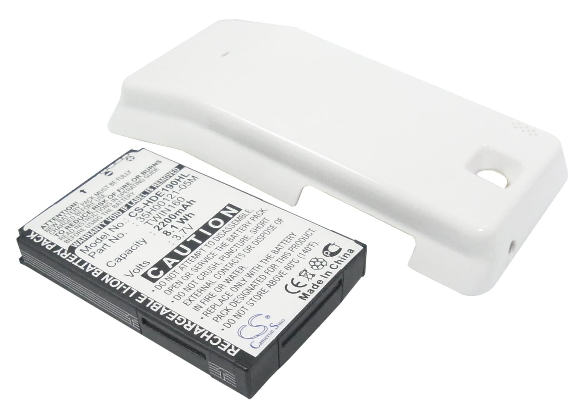 Replacement Battery for HTC Hero - CS-HDE190HL-1.jpg