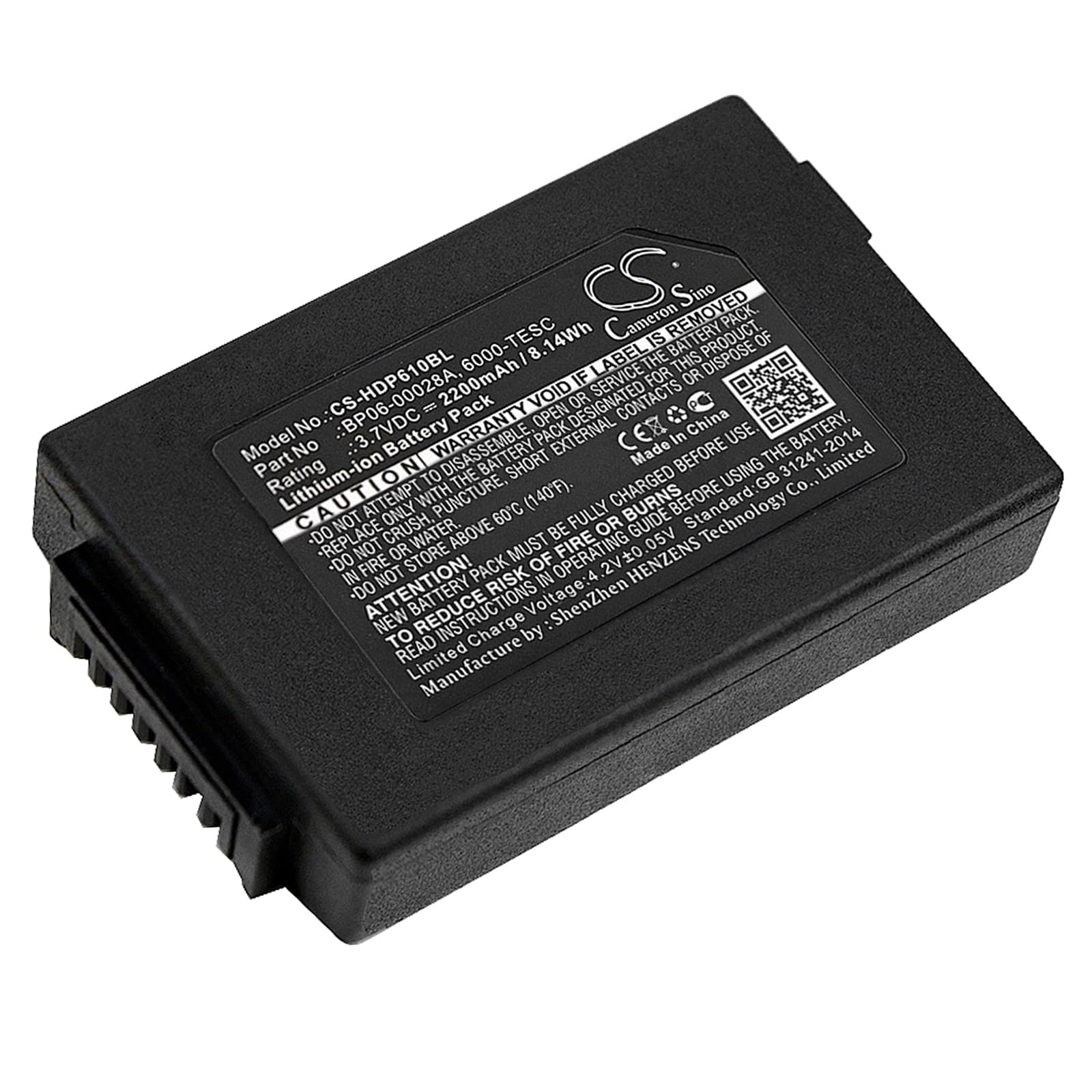 Replacement Battery for Honeywell ScanPal 5100 - CS-HDP610BL-1.jpg