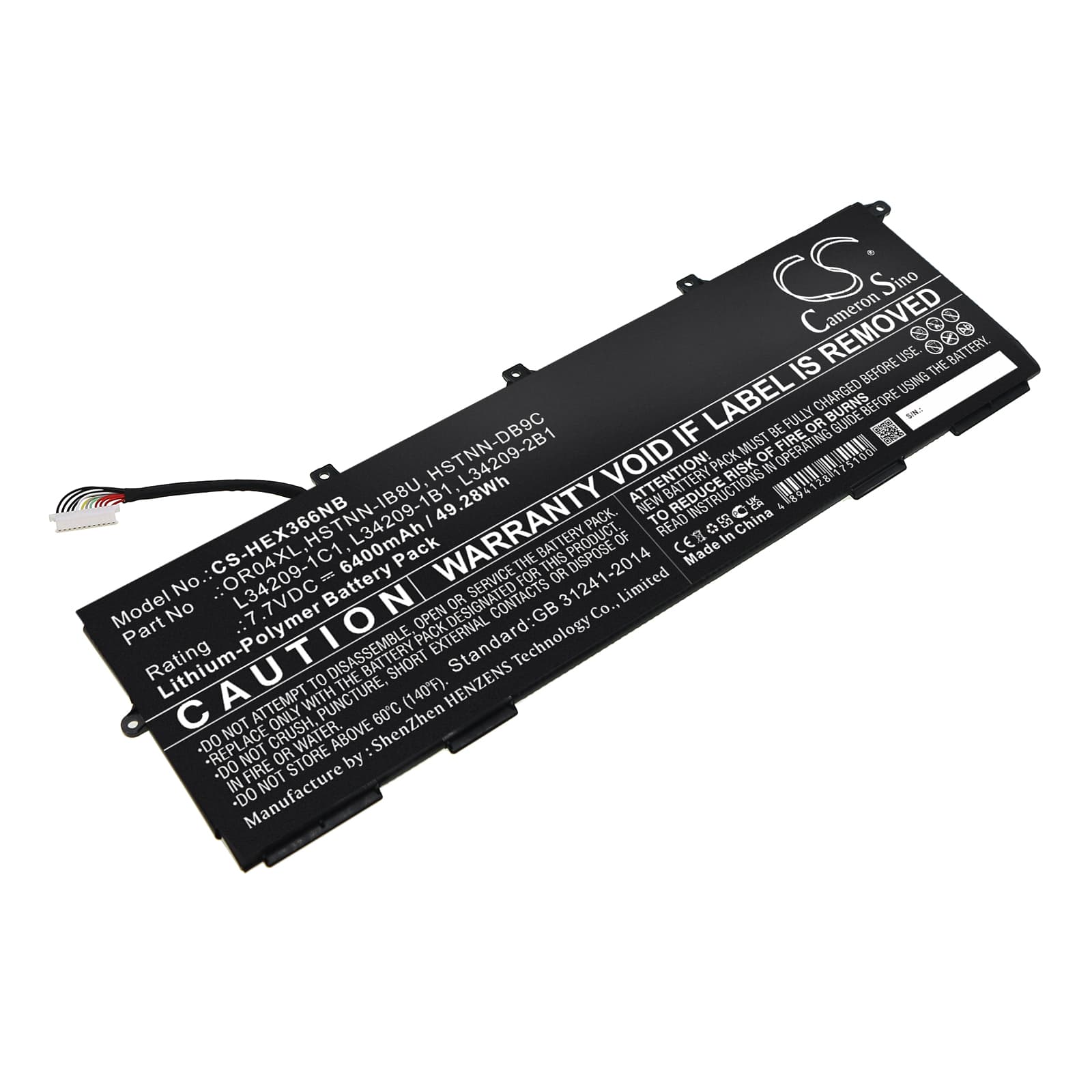 Replacement Battery for HP EliteBook X360 830 G6 - CS-HEX366NB-1.jpg