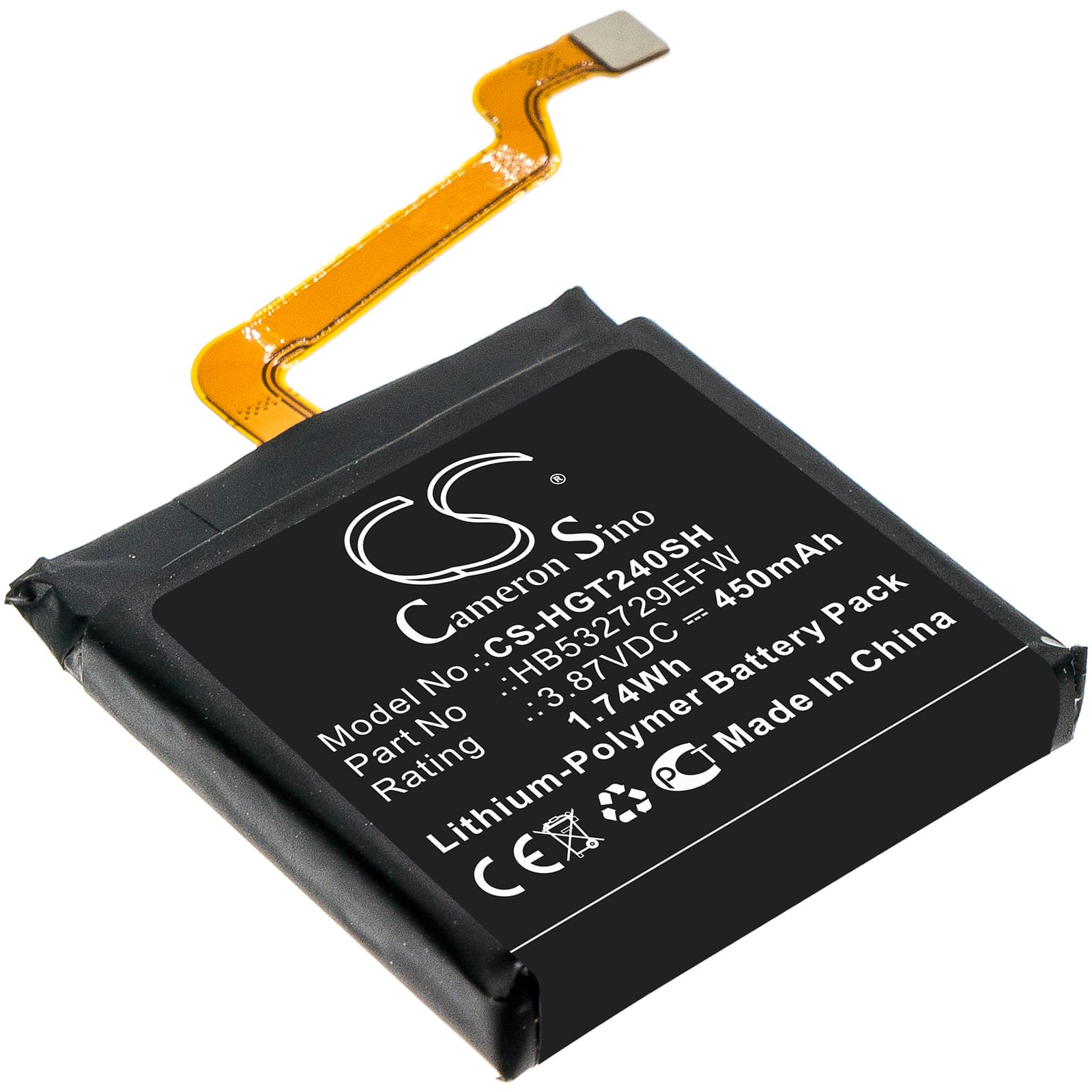 Replacement Battery for Huawei GT2 Pro - CS-HGT240SH-1.jpg
