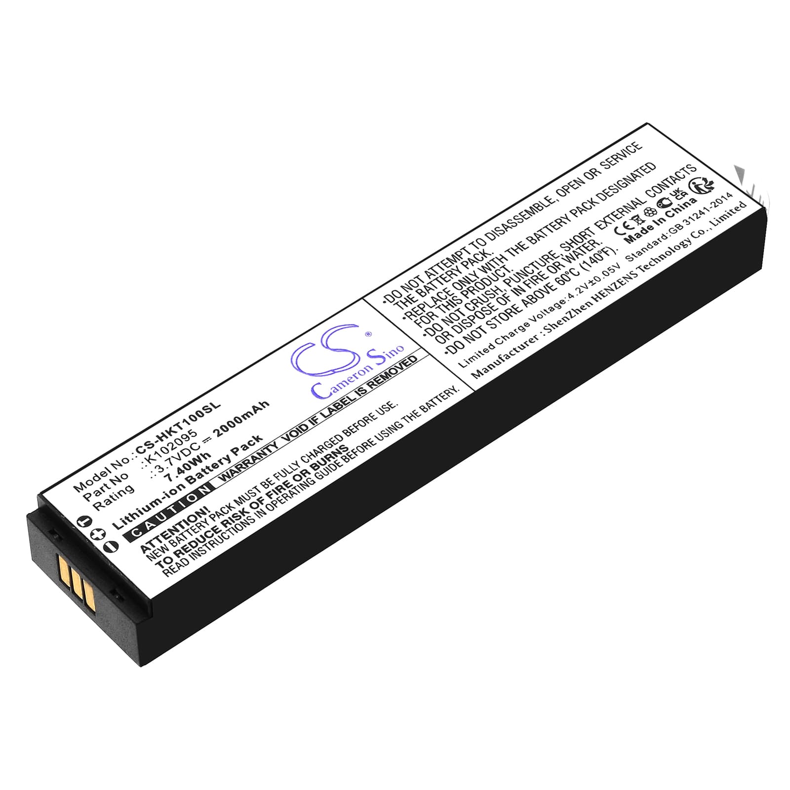 Replacement Battery for Hook-Eye T01 - CS-HKT100SL-1.jpg