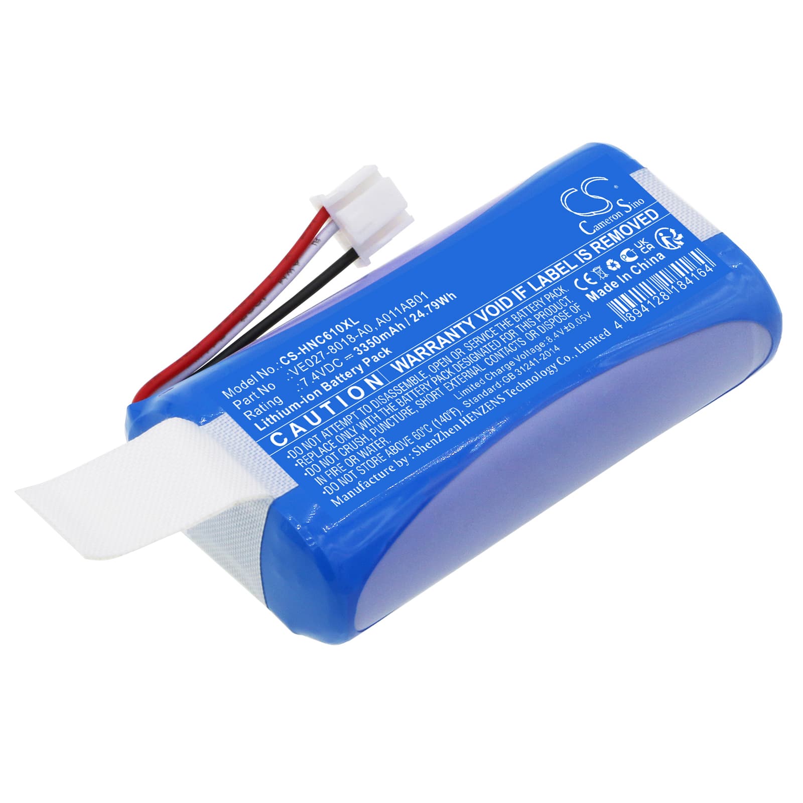Replacement Battery for Intermec CV61 - CS-HNC610XL-1.jpg
