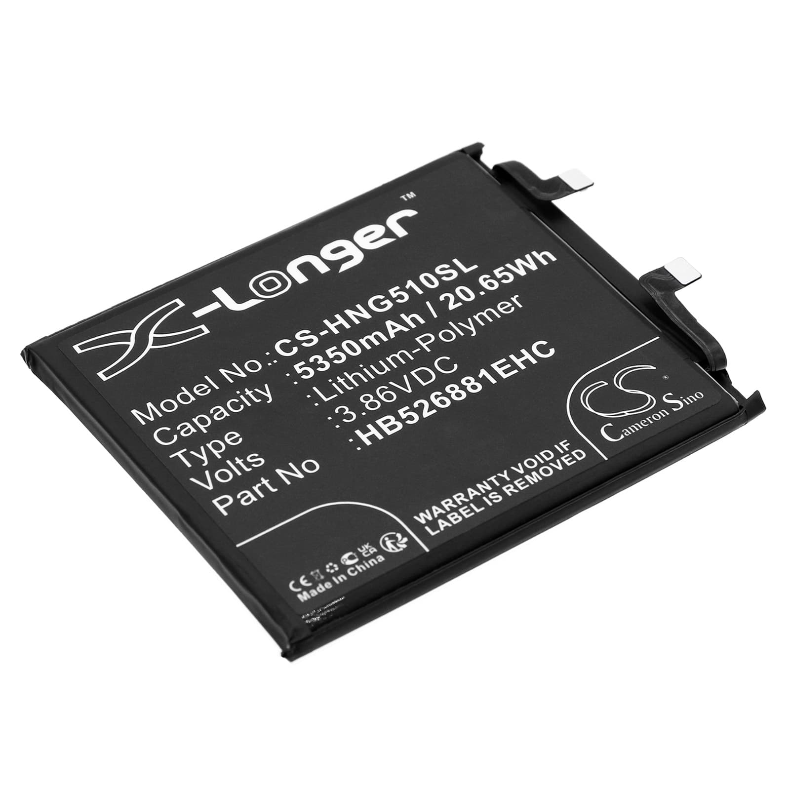 Replacement Battery for Honor Magic 5 Pro - CS-HNG510SL-1.jpg