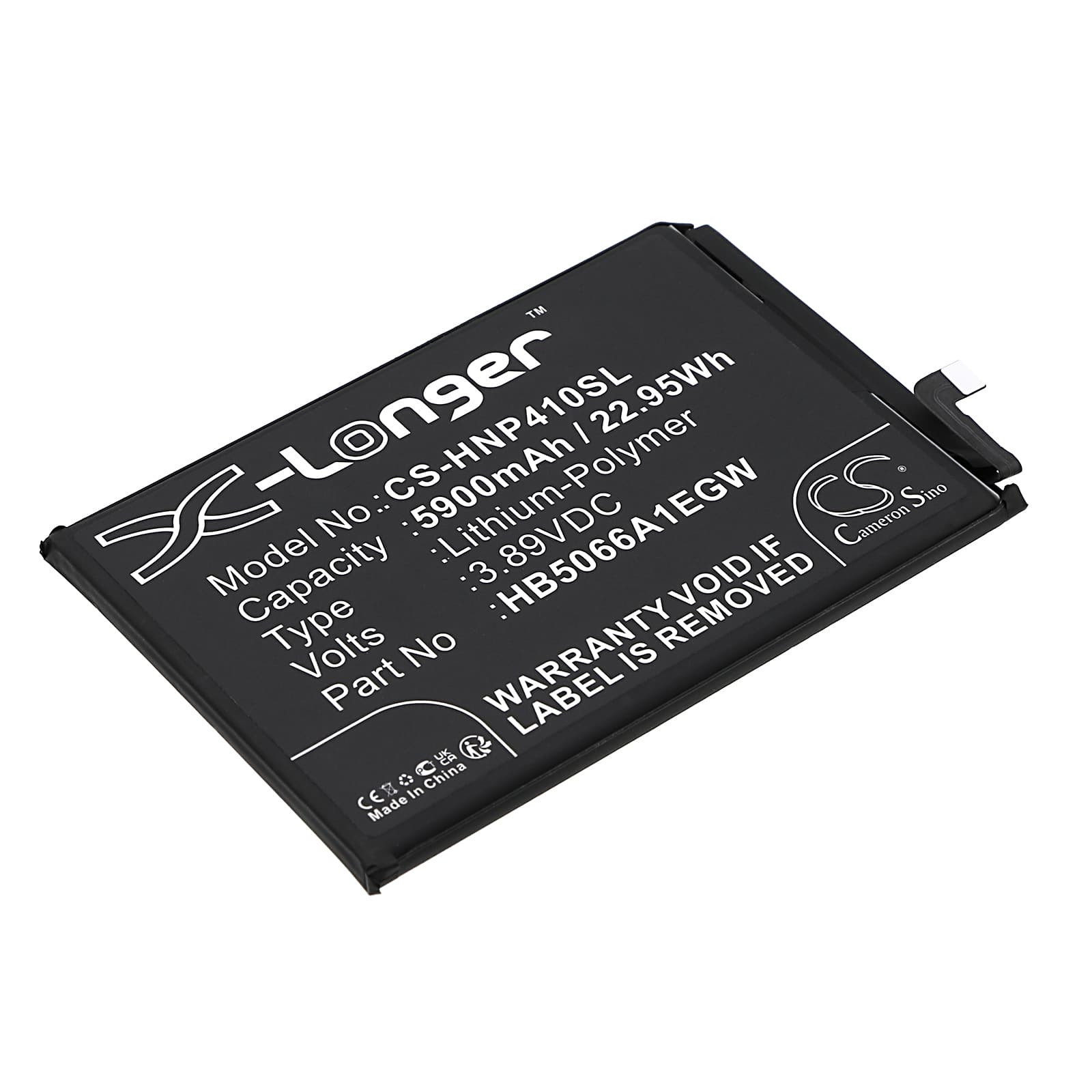 Replacement Battery for Honor Play 40 Plus - CS-HNP410SL-1.jpg