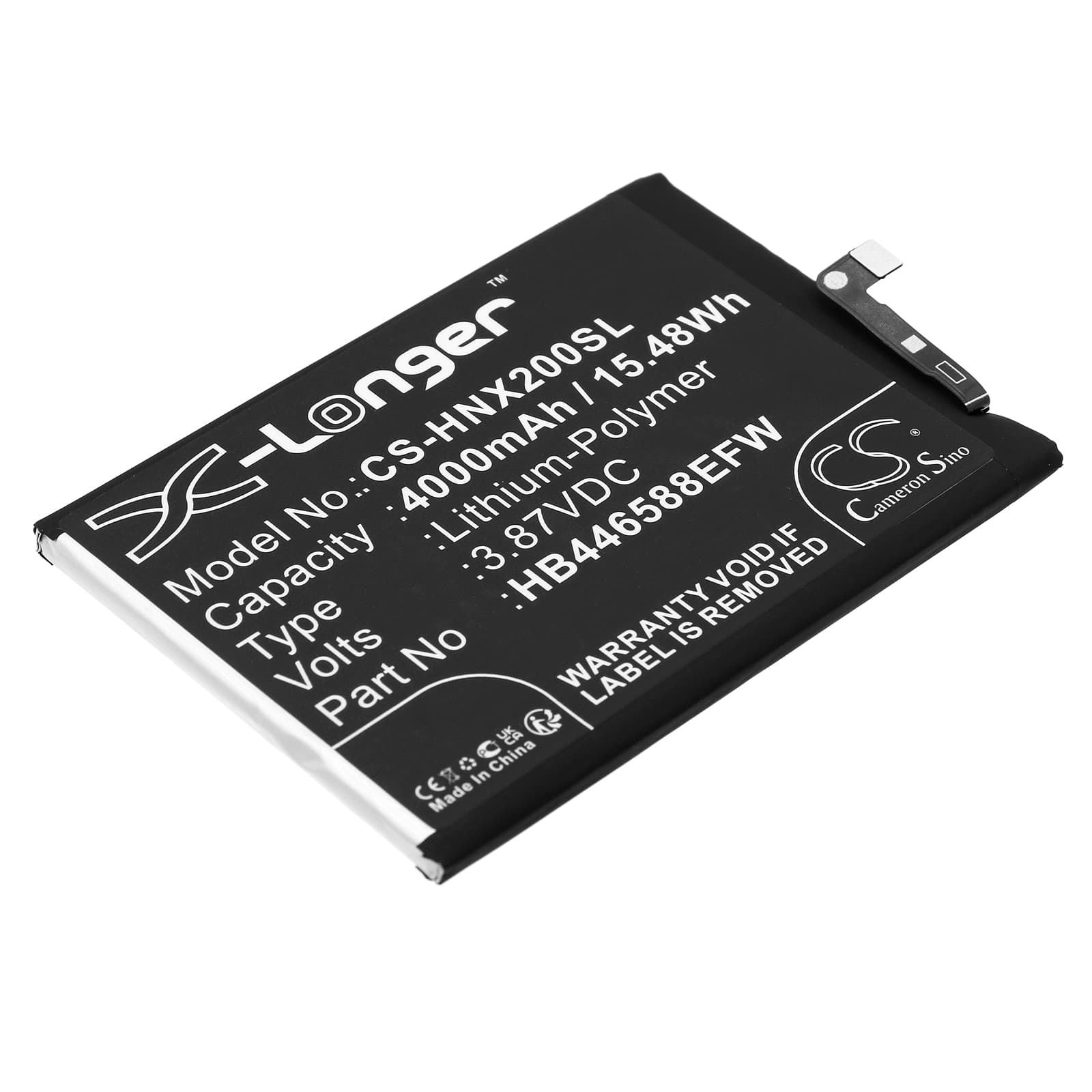 Replacement Battery for Honor X20 SE 5G - CS-HNX200SL-1.jpg