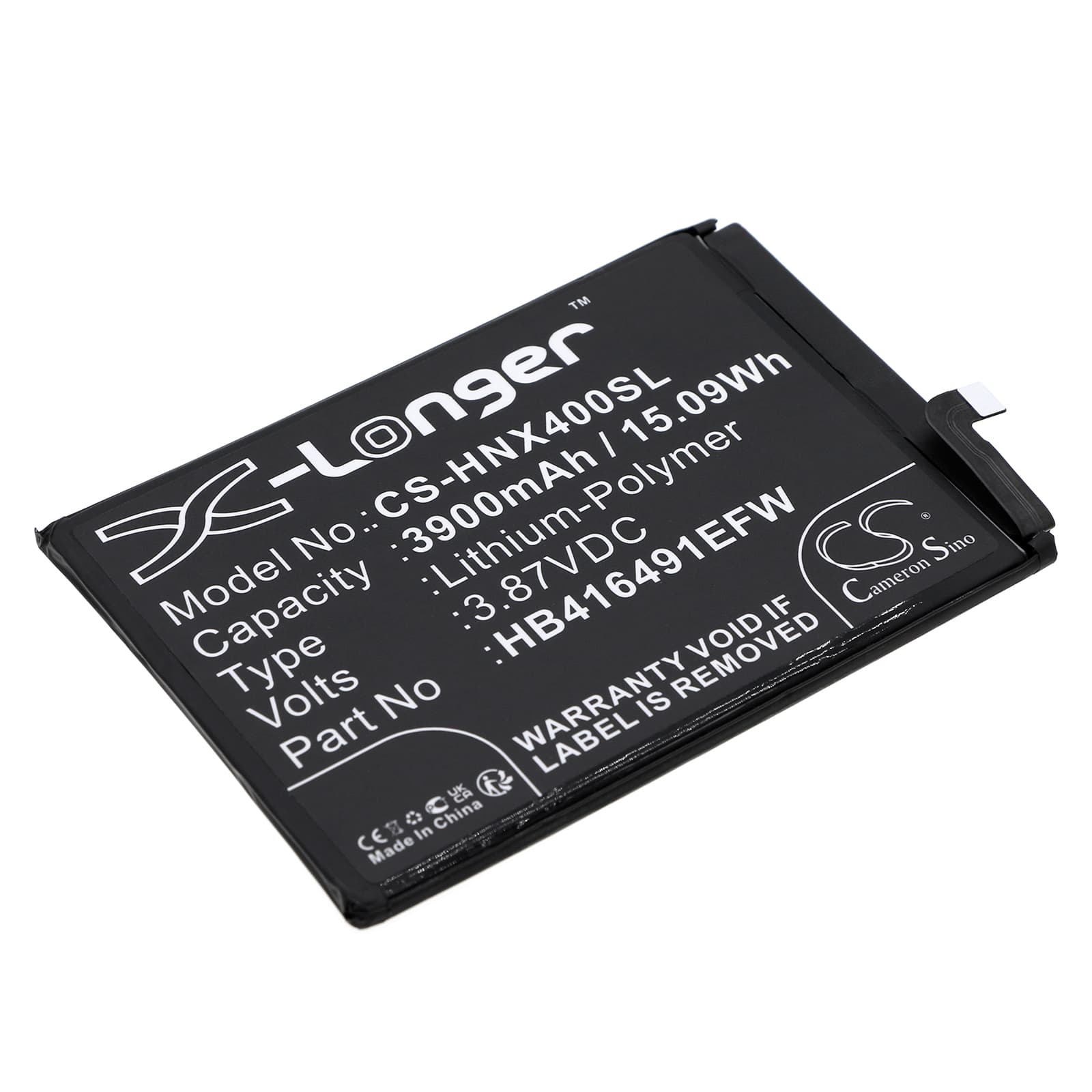 Replacement Battery for Honor Play 7T Pro - CS-HNX400SL-1.jpg