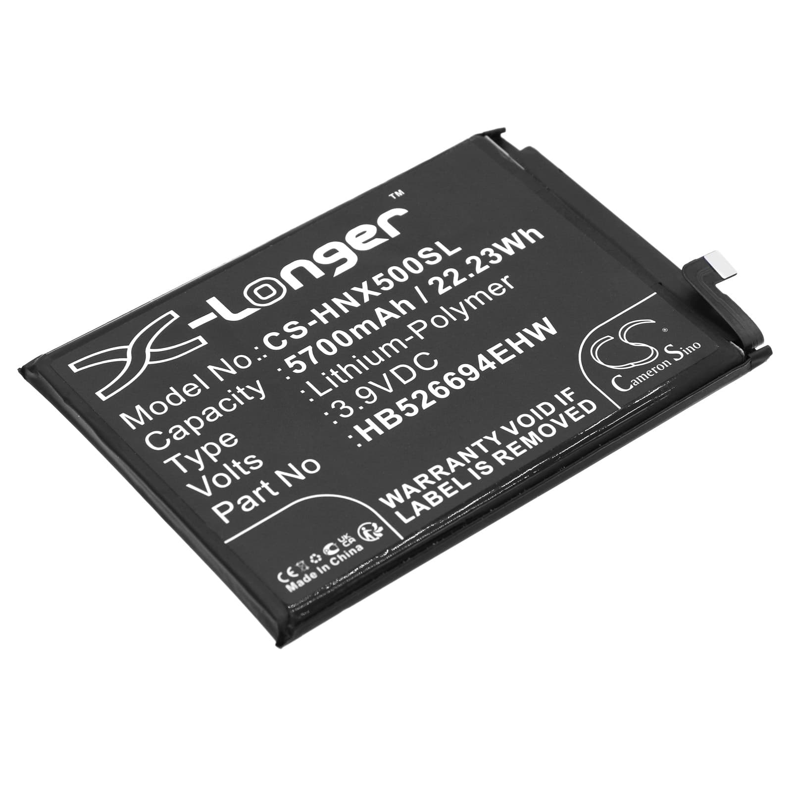 Replacement Battery for Honor X50 - CS-HNX500SL-1.jpg