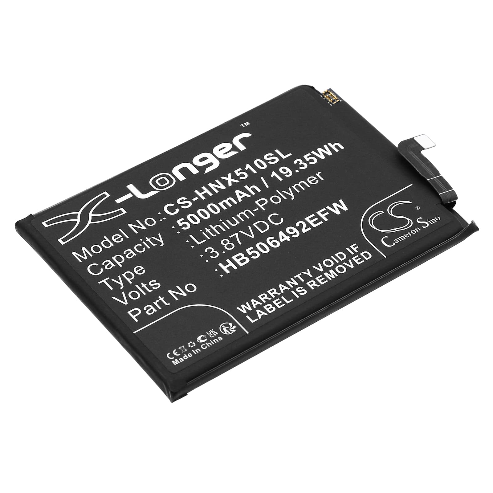 Replacement Battery for Honor Magic 5 Lite - CS-HNX510SL-1.jpg