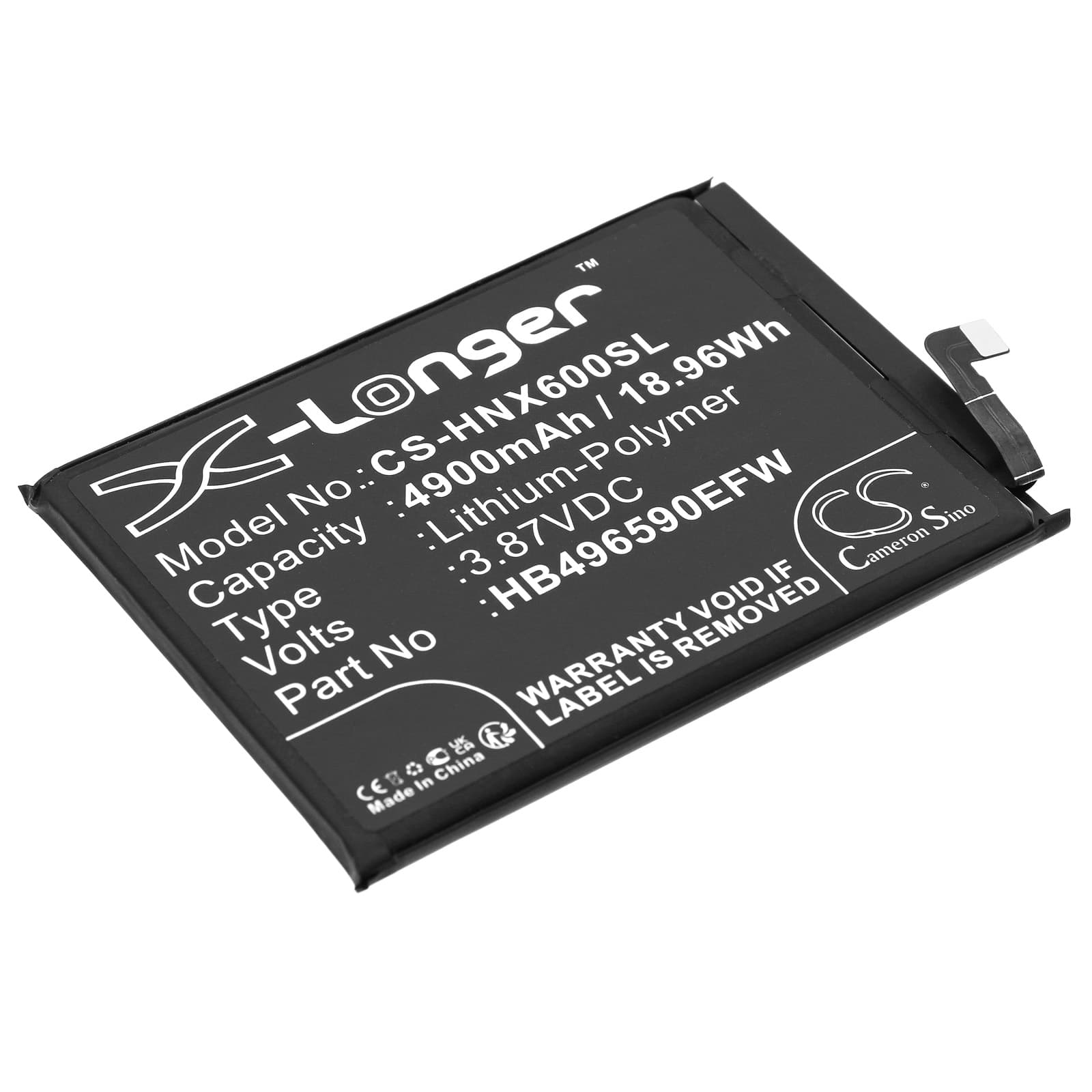 Replacement Battery for Honor Play 20 - CS-HNX600SL-1.jpg
