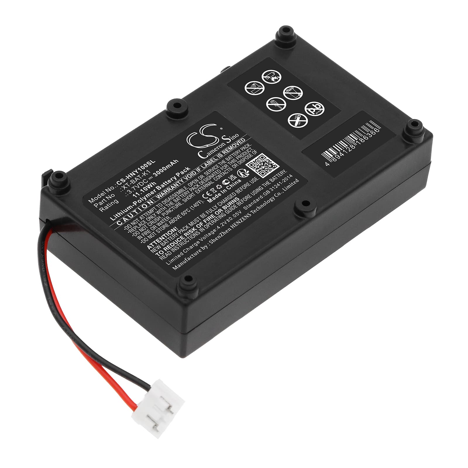 Replacement Battery for Honeywell BW Max XT II - CS-HNY100SL-1.jpg
