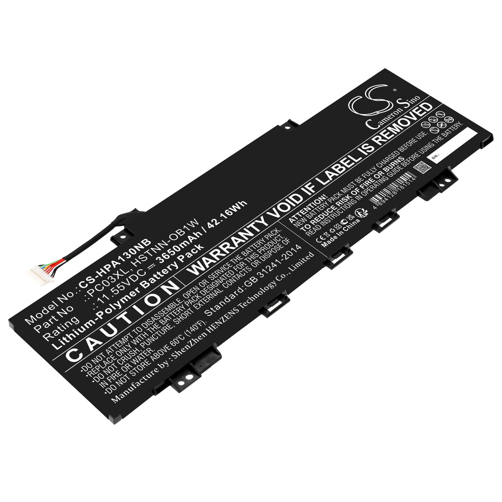 Replacement Battery for HP Pavilion Aero 13-be0141AU - CS-HPA130NB-1.jpg