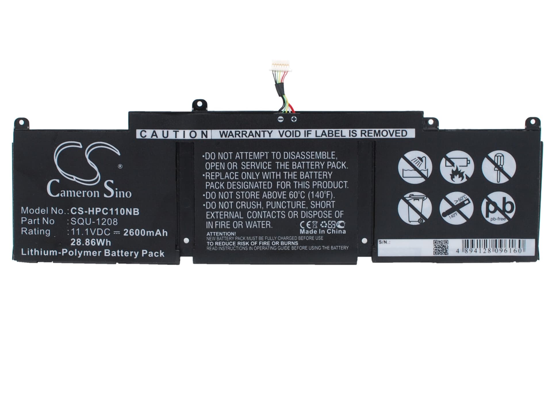 Replacement Battery for HP Chromebook 11 - CS-HPC110NB-1.jpg