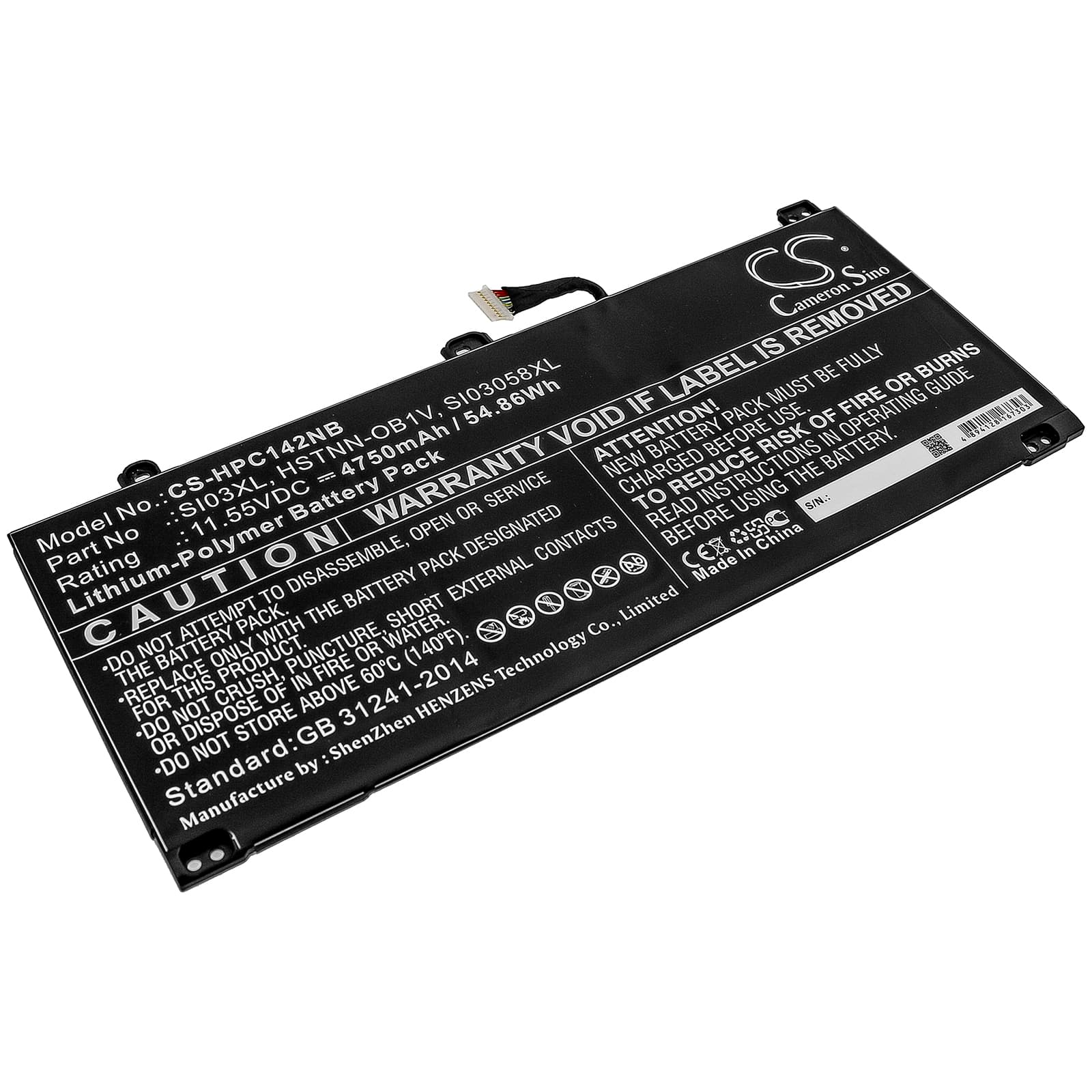 Replacement Battery for HP Chromebook 14B - CS-HPC142NB-1.jpg