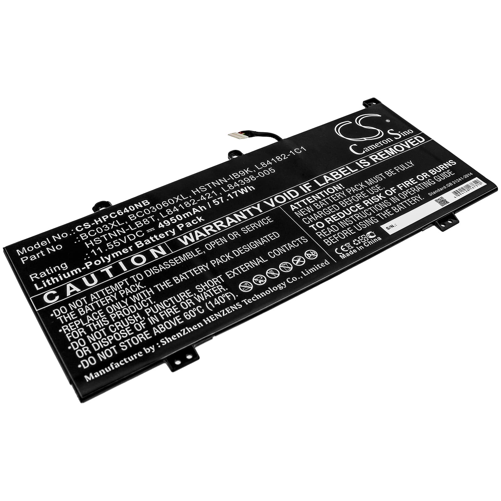 Replacement Battery for HP Pro C640 Chromebook - CS-HPC640NB-1.jpg