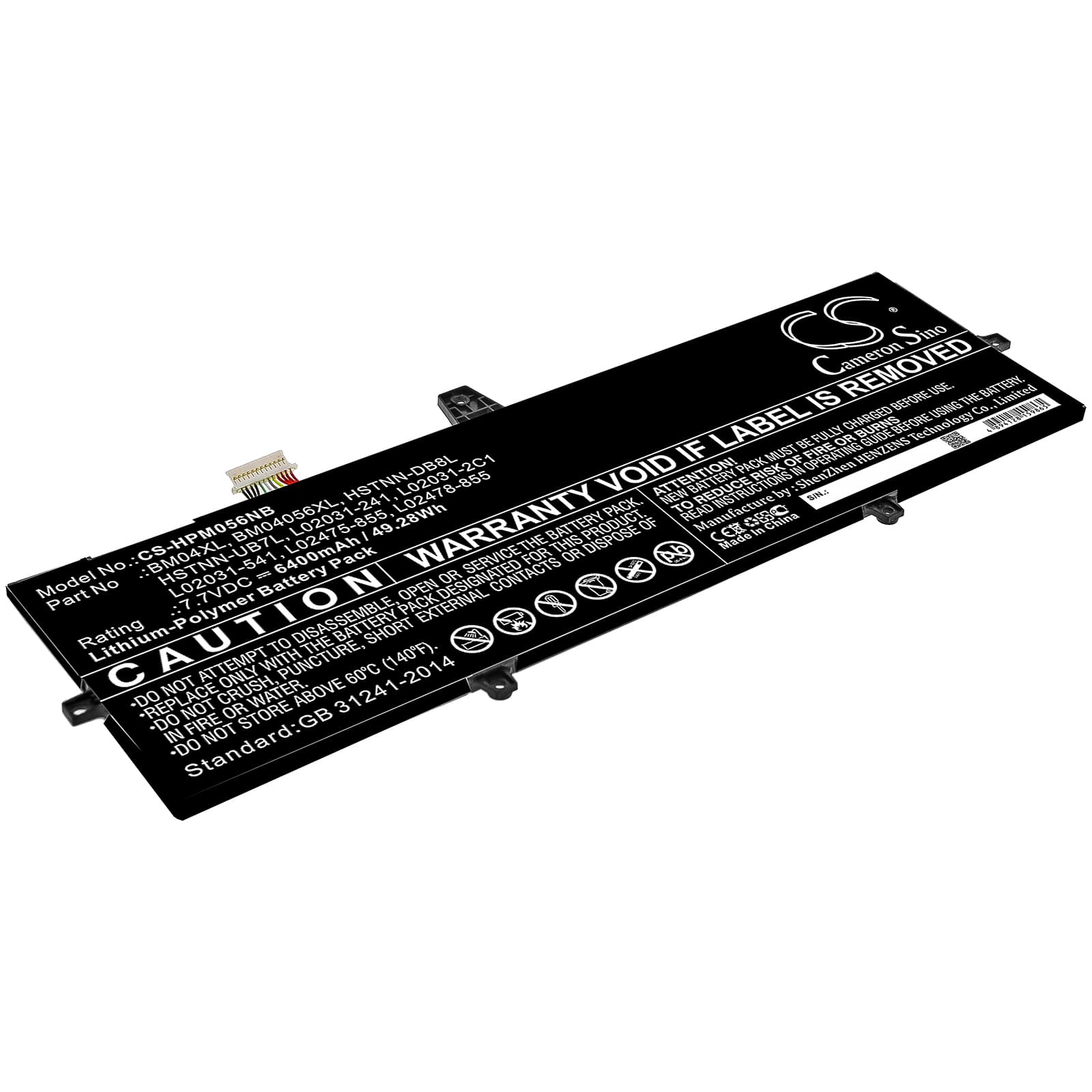 Replacement Battery for HP EliteBook x360 1030 G3 4WW24PA - CS-HPM056NB-1.jpg